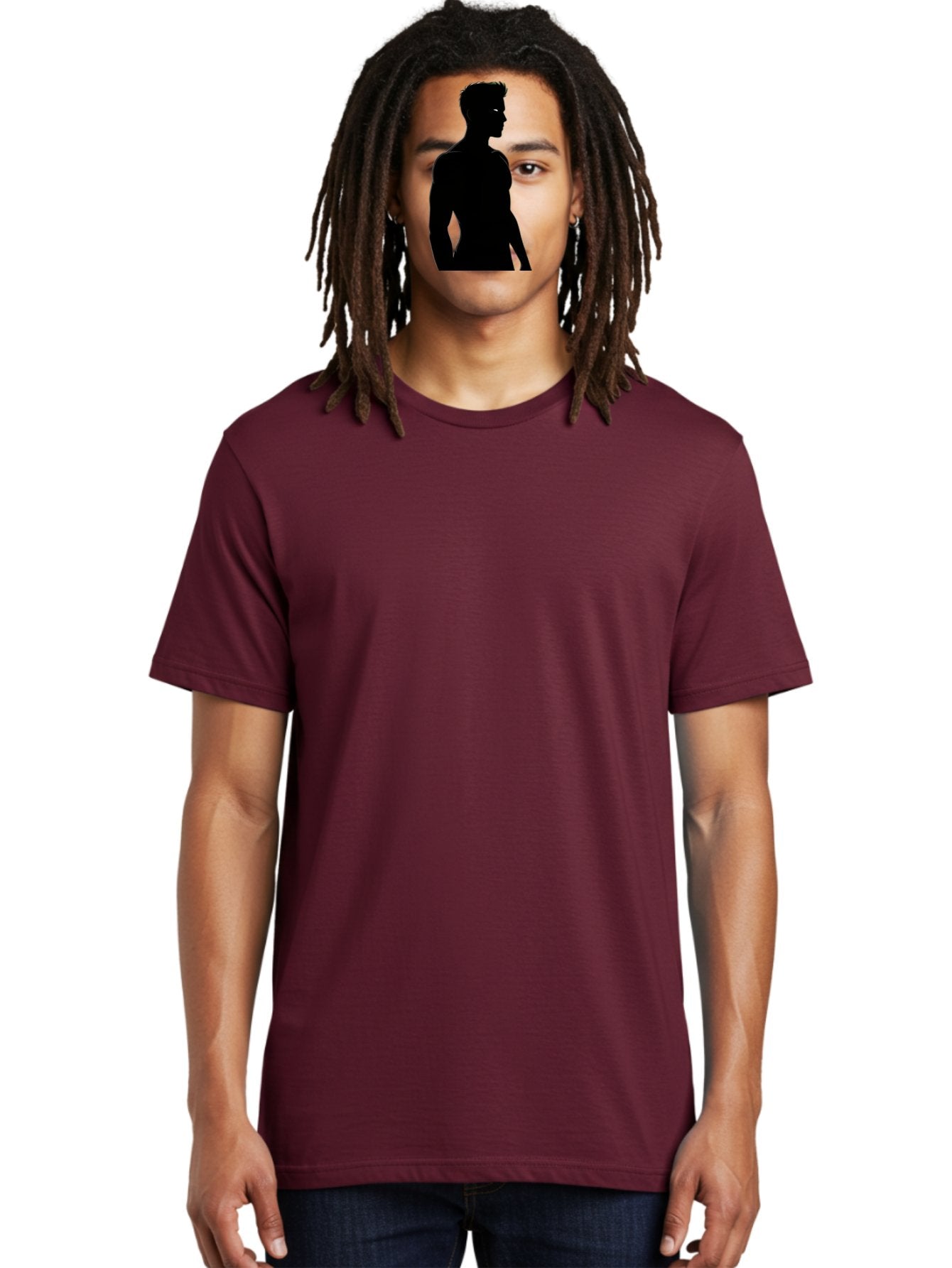 Silhouette-Male-Figure Men'S Graphic Tee, 100% Cotton, Comfortable Casual Summer Wear, Machine Washable, Vintage Camera, Old Camera, Antique Camera, Black Camera, Classic Photography, Photography Equipment, Nostalgic Device, Film Camera, Bah106 21