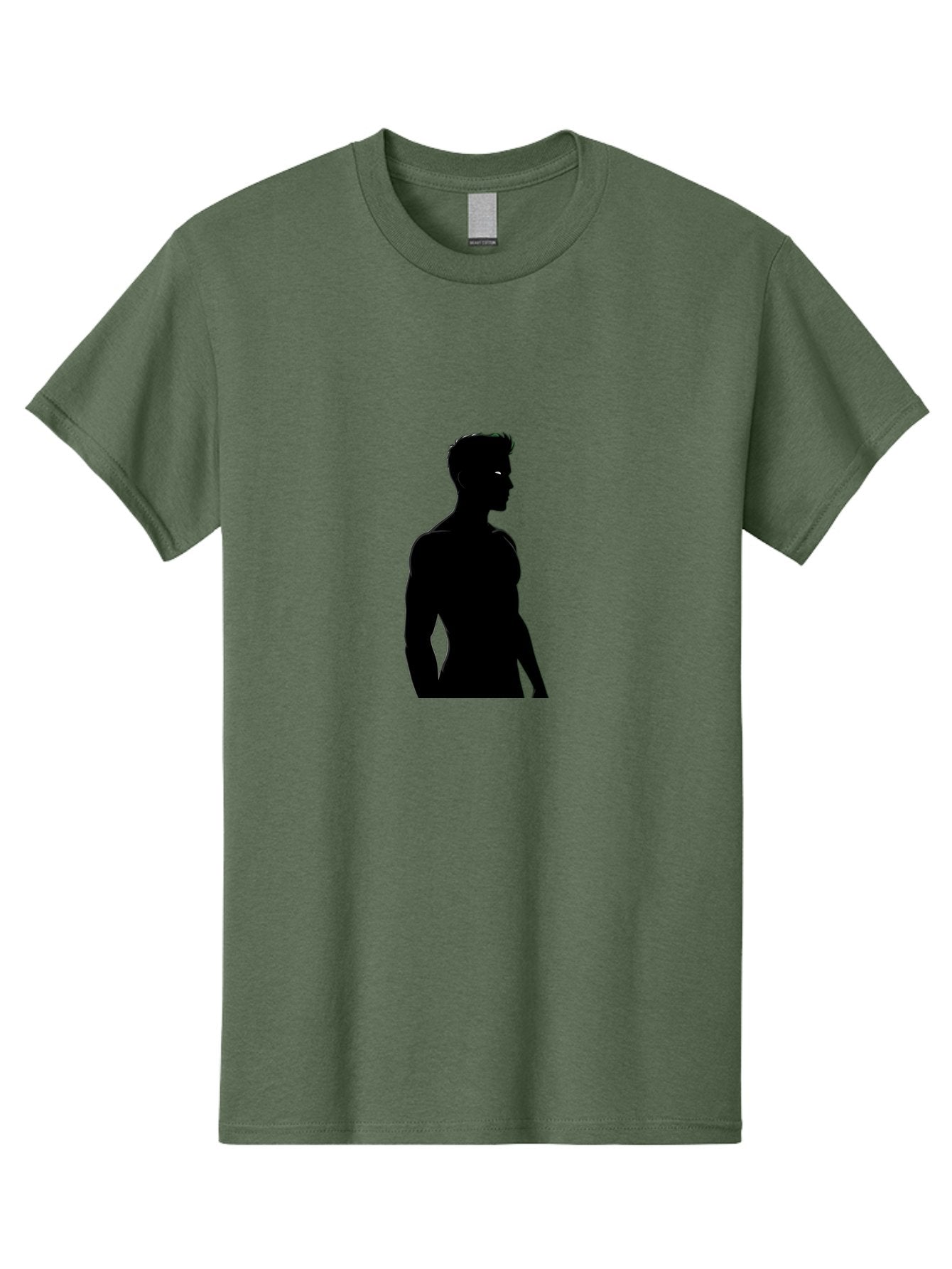 Silhouette-Male-Figure Men'S Graphic Tee, 100% Cotton, Comfortable Casual Summer Wear, Machine Washable, Vintage Camera, Old Camera, Antique Camera, Black Camera, Classic Photography, Photography Equipment, Nostalgic Device, Film Camera, Bah106 10