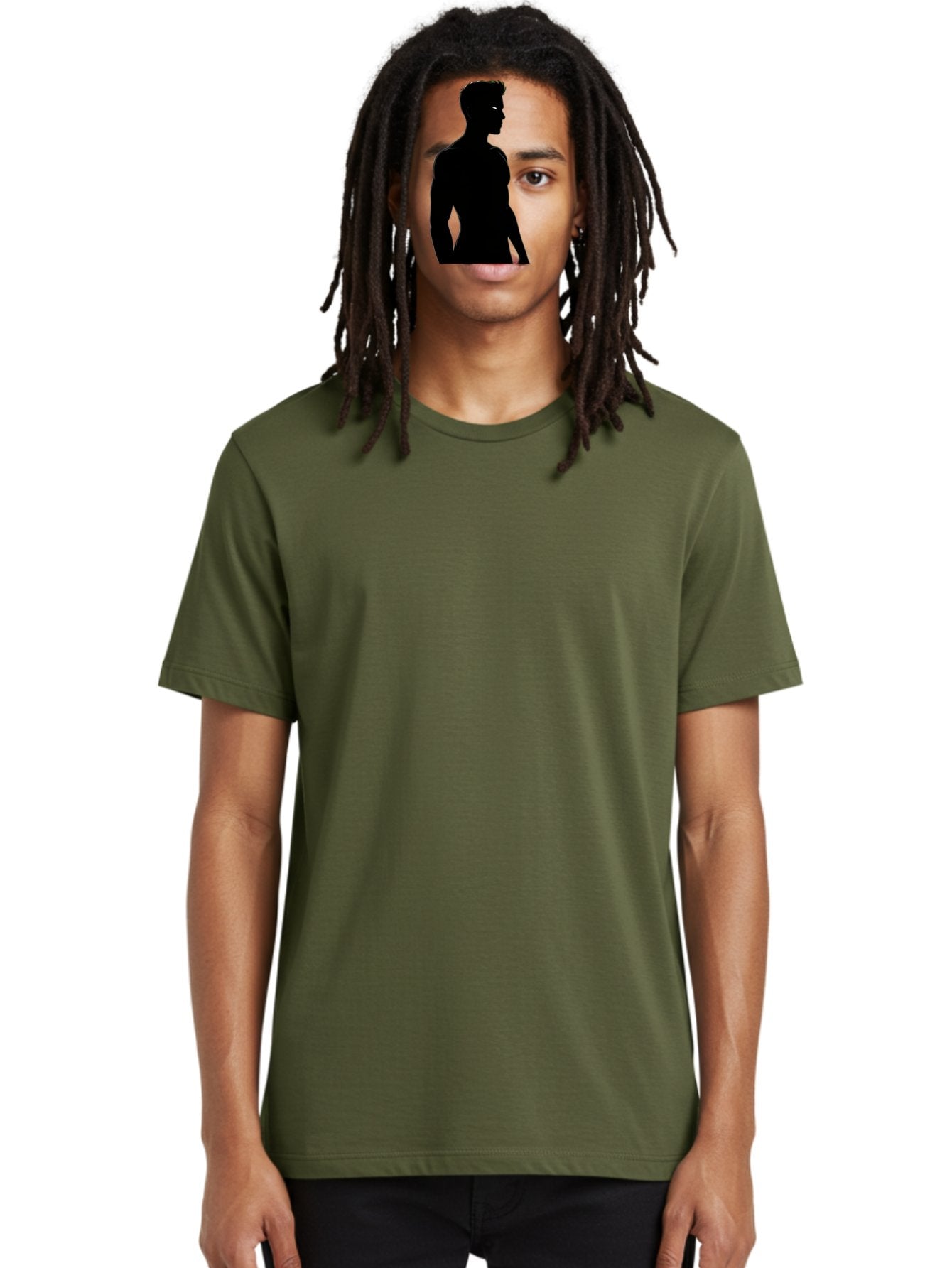 Silhouette-Male-Figure Men'S Graphic Tee, 100% Cotton, Comfortable Casual Summer Wear, Machine Washable, Vintage Camera, Old Camera, Antique Camera, Black Camera, Classic Photography, Photography Equipment, Nostalgic Device, Film Camera, Bah106 17