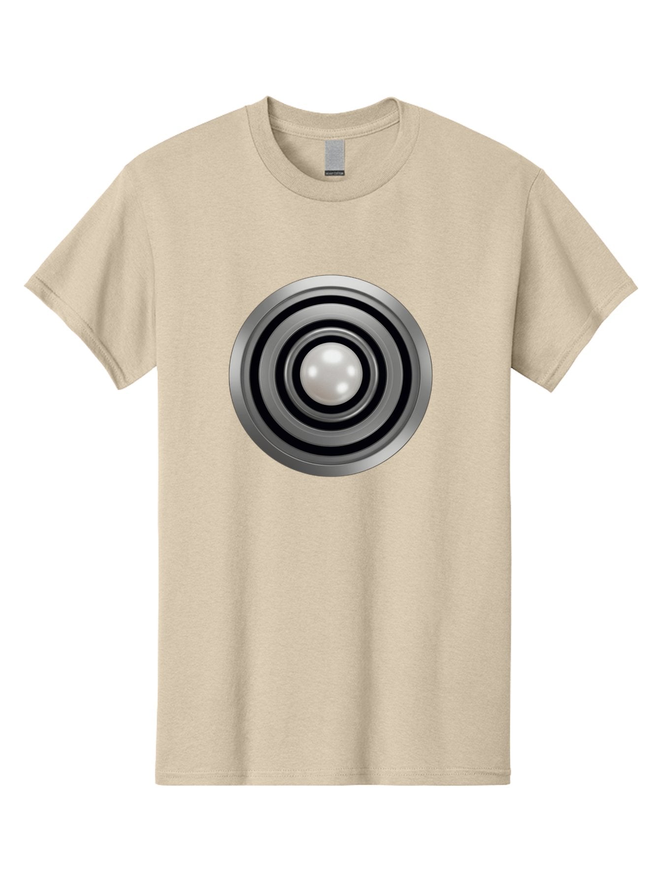 Silver-Ball-Bearing Men'S Graphic Tee, 100% Cotton, Comfortable Casual Summer Wear, Machine Washable, Vintage Camera, Old Camera, Antique Camera, Black Camera, Classic Photography, Photography Equipment, Nostalgic Device, Film Camera, Bah107 5