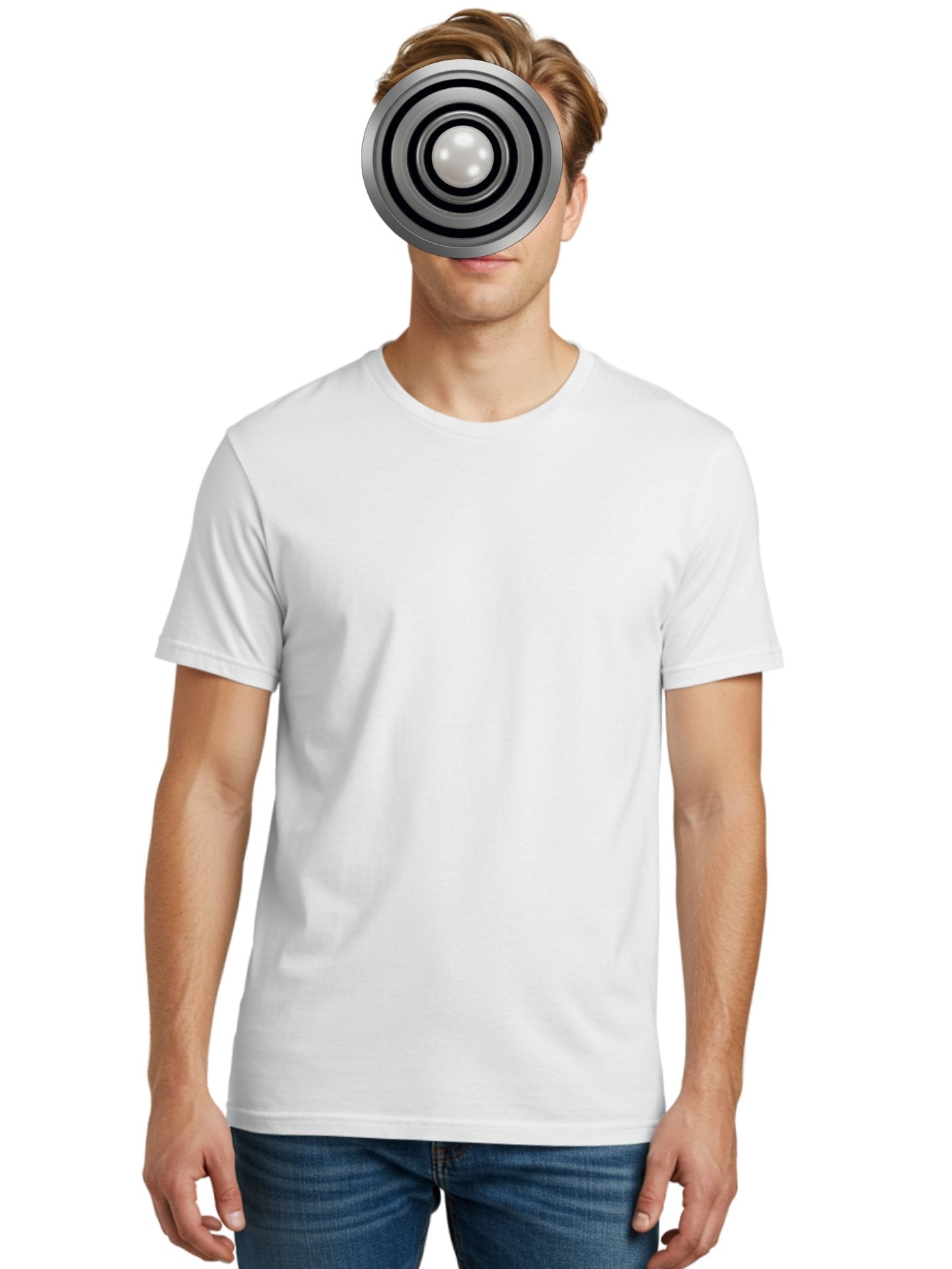 Silver-Ball-Bearing Men'S Graphic Tee, 100% Cotton, Comfortable Casual Summer Wear, Machine Washable, Vintage Camera, Old Camera, Antique Camera, Black Camera, Classic Photography, Photography Equipment, Nostalgic Device, Film Camera, Bah107 22