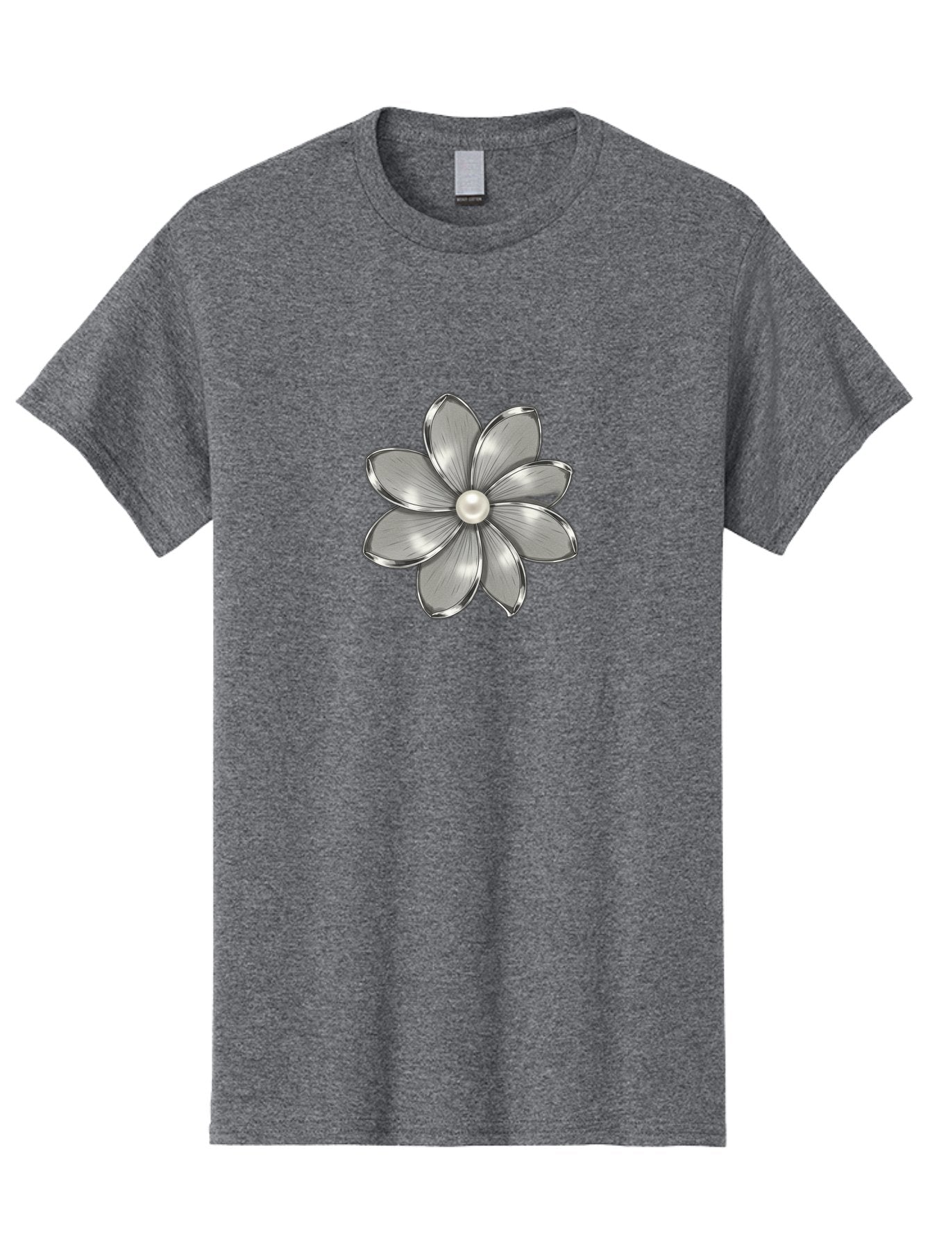 Silver-Flower Men'S Graphic Tee, 100% Cotton, Comfortable Casual Summer Wear, Machine Washable, Vintage Camera, Old Camera, Antique Camera, Black Camera, Classic Photography, Photography Equipment, Nostalgic Device, Film Camera, Camera Art Bah112 13