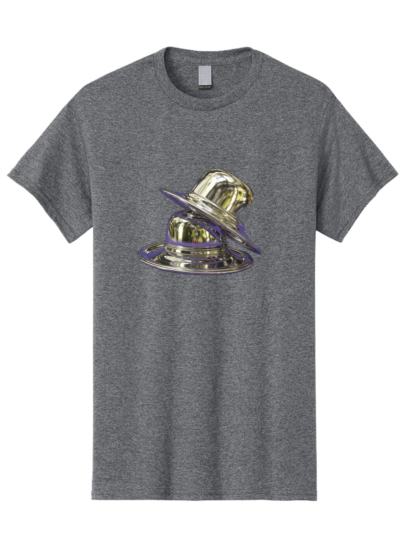 Silver-Plate-Hat Men'S Graphic Tee, 100% Cotton, Comfortable Casual Summer Wear, Machine Washable, Vintage Camera, Old Camera, Antique Camera, Black Camera, Classic Photography, Photography Equipment, Nostalgic Device, Film Camera, Camera Art Bah115 5