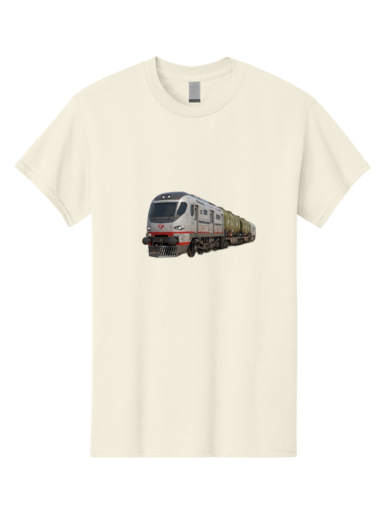 Silver-Train-With-Tank-Cars Men'S Graphic Tee, 100% Cotton, Comfortable Casual Summer Wear, Machine Washable, Vintage Camera, Old Camera, Antique Camera, Black Camera, Classic Photography, Photography Equipment, Nostalgic Device, Film Camera, Bah120 5
