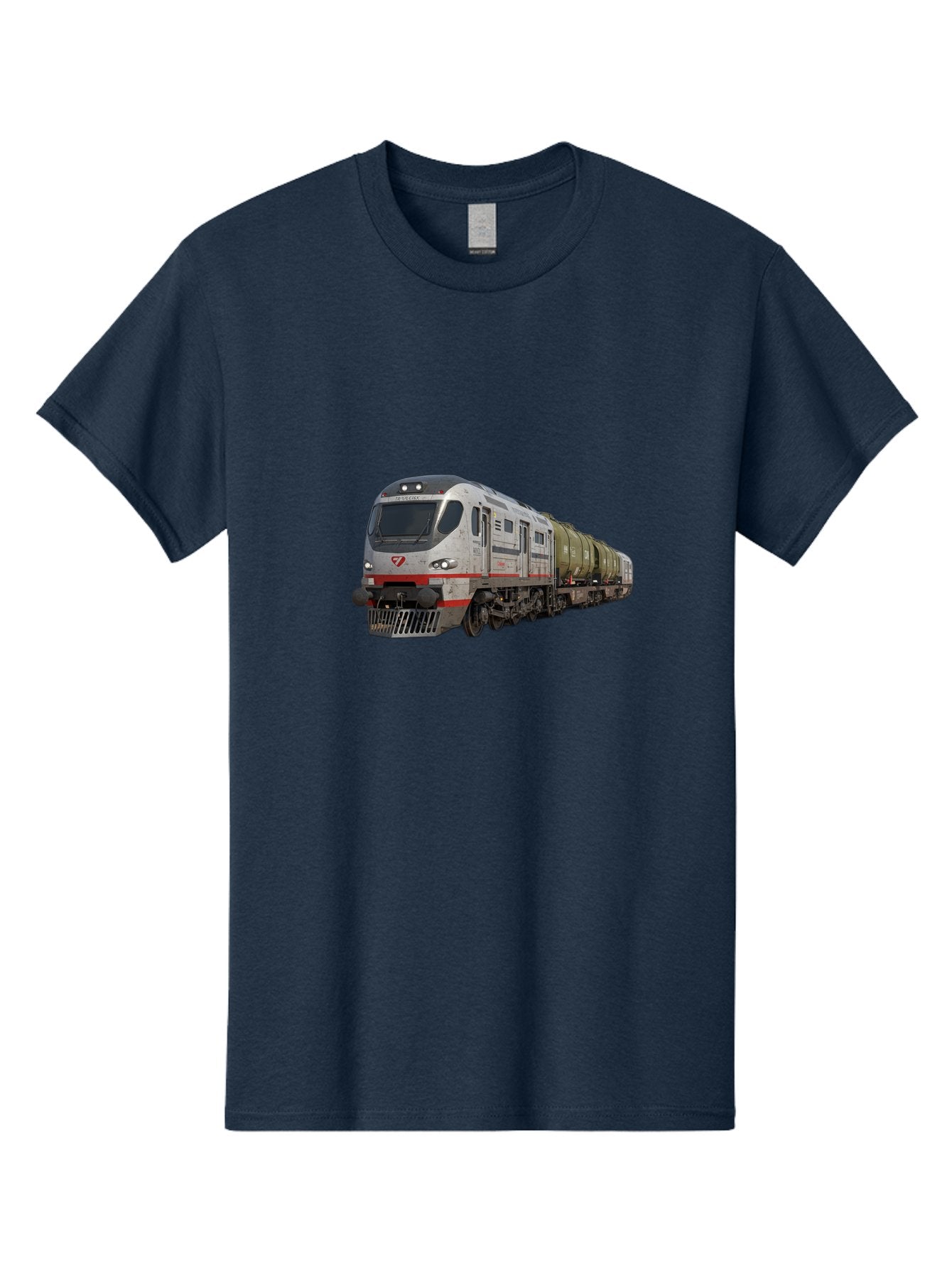 Silver-Train-With-Tank-Cars Men'S Graphic Tee, 100% Cotton, Comfortable Casual Summer Wear, Machine Washable, Vintage Camera, Old Camera, Antique Camera, Black Camera, Classic Photography, Photography Equipment, Nostalgic Device, Film Camera, Bah120 8