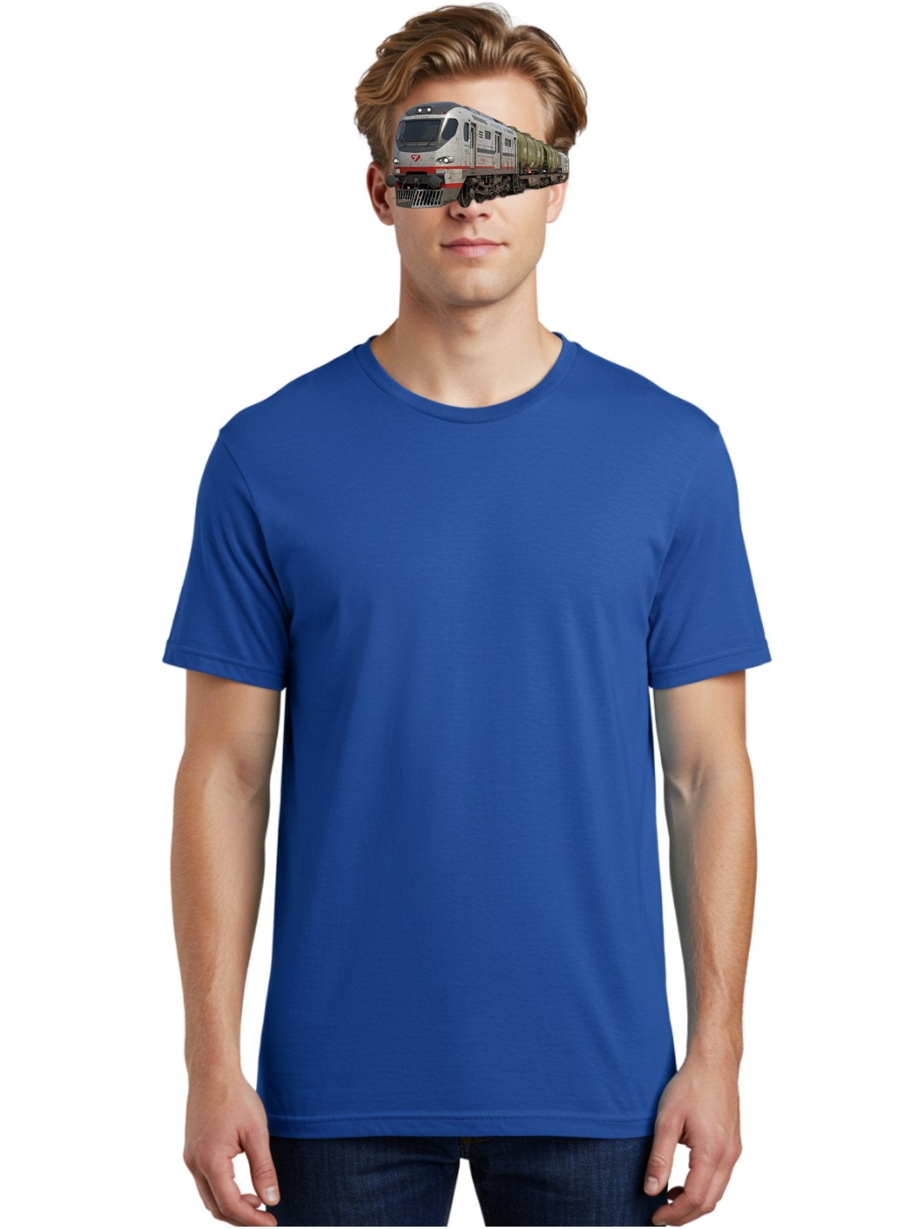 Silver-Train-With-Tank-Cars Men'S Graphic Tee, 100% Cotton, Comfortable Casual Summer Wear, Machine Washable, Vintage Camera, Old Camera, Antique Camera, Black Camera, Classic Photography, Photography Equipment, Nostalgic Device, Film Camera, Bah120 27