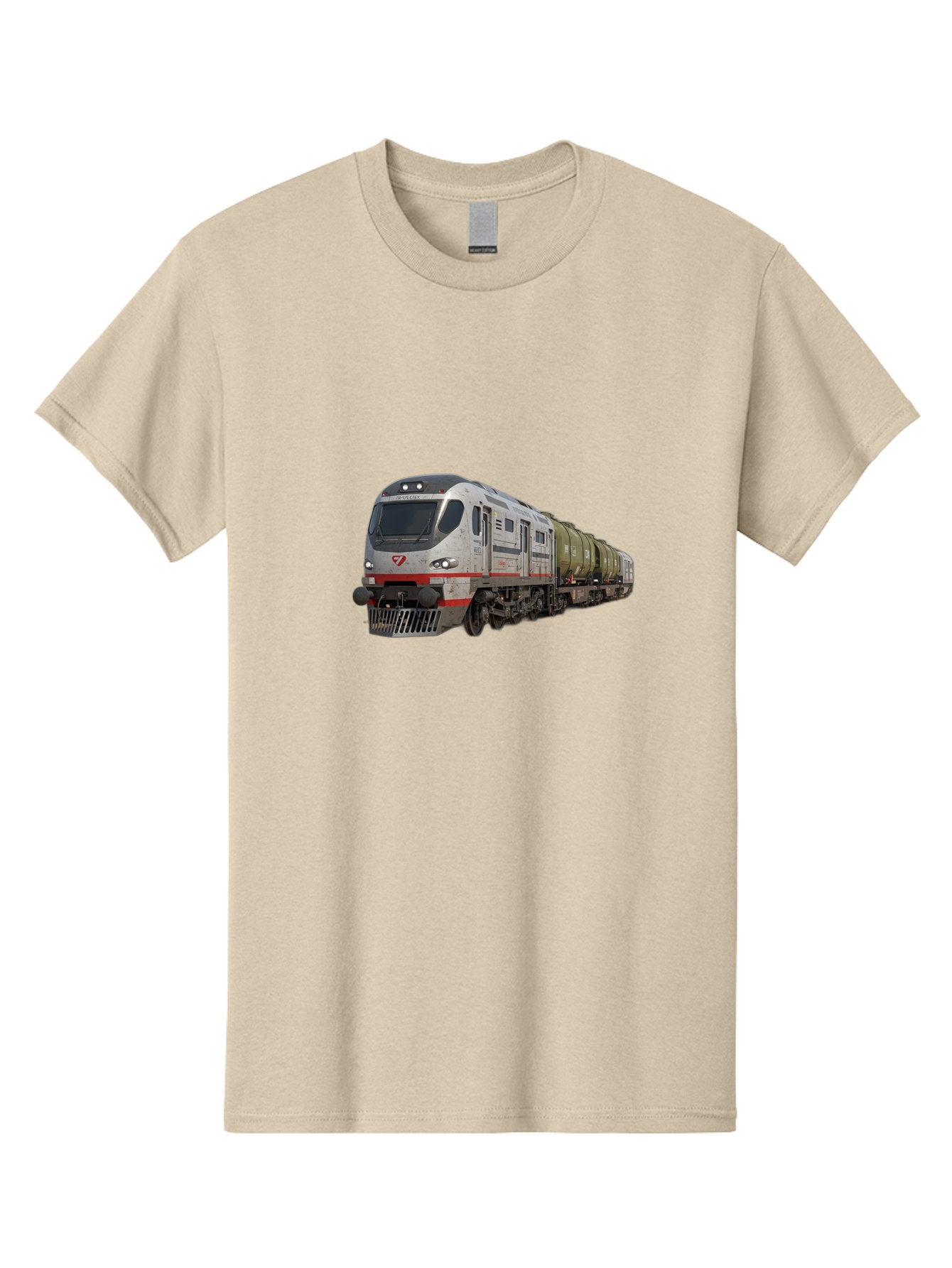Silver-Train-With-Tank-Cars Men'S Graphic Tee, 100% Cotton, Comfortable Casual Summer Wear, Machine Washable, Vintage Camera, Old Camera, Antique Camera, Black Camera, Classic Photography, Photography Equipment, Nostalgic Device, Film Camera, Bah120 9