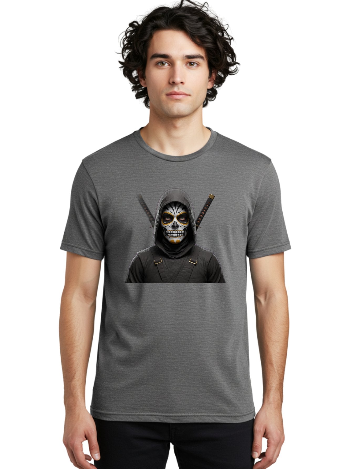 Skull-Ninja Men'S Graphic Tee, 100% Cotton, Comfortable Casual Summer Wear, Machine Washable, Vintage Camera, Old Camera, Antique Camera, Black Camera, Classic Photography, Photography Equipment, Nostalgic Device, Film Camera, Camera Art Bah123 21