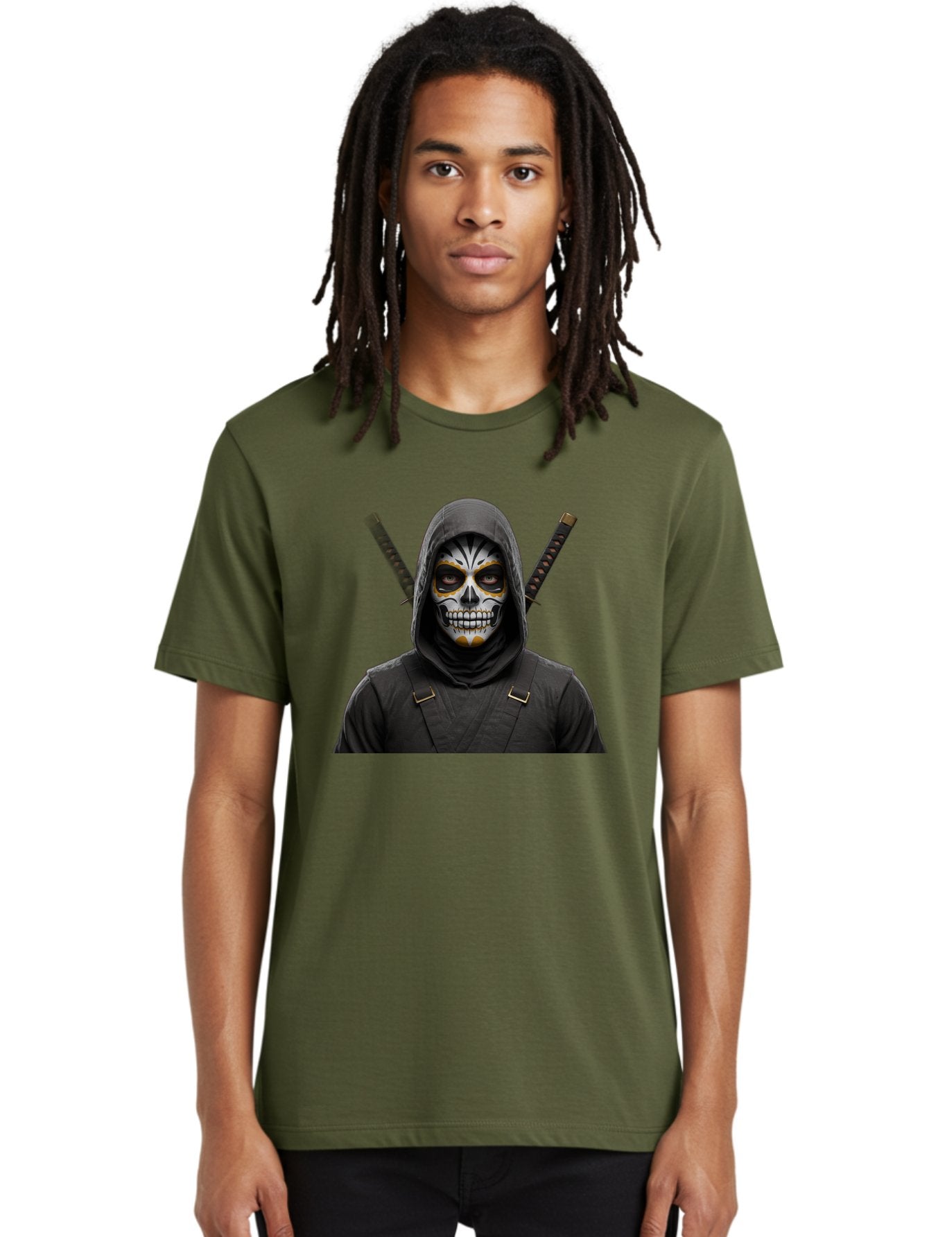 Skull-Ninja Men'S Graphic Tee, 100% Cotton, Comfortable Casual Summer Wear, Machine Washable, Vintage Camera, Old Camera, Antique Camera, Black Camera, Classic Photography, Photography Equipment, Nostalgic Device, Film Camera, Camera Art Bah123 25