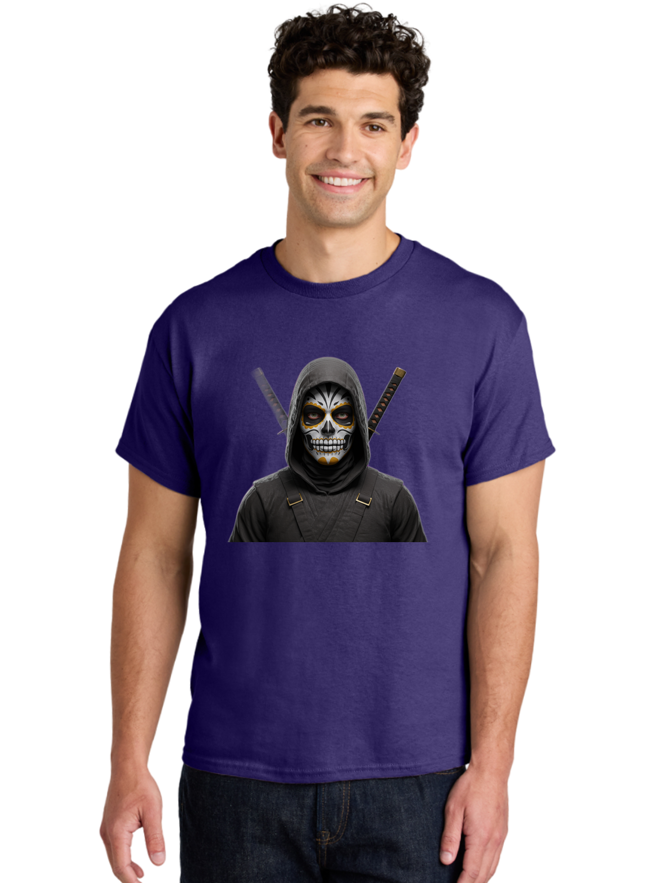 Skull-Ninja Men'S Graphic Tee, 100% Cotton, Comfortable Casual Summer Wear, Machine Washable, Vintage Camera, Old Camera, Antique Camera, Black Camera, Classic Photography, Photography Equipment, Nostalgic Device, Film Camera, Camera Art Bah123 23
