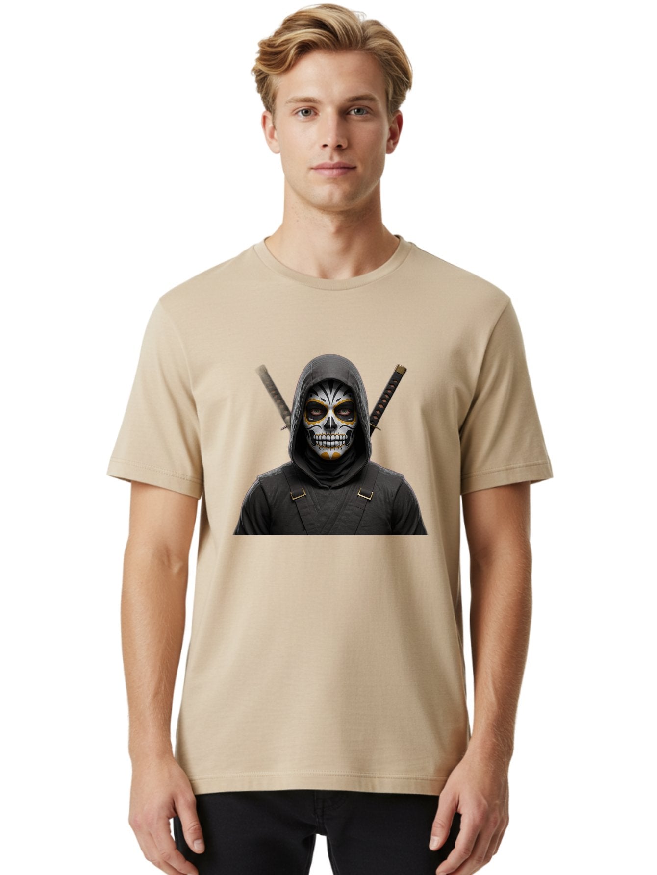 Skull-Ninja Men'S Graphic Tee, 100% Cotton, Comfortable Casual Summer Wear, Machine Washable, Vintage Camera, Old Camera, Antique Camera, Black Camera, Classic Photography, Photography Equipment, Nostalgic Device, Film Camera, Camera Art Bah123 16
