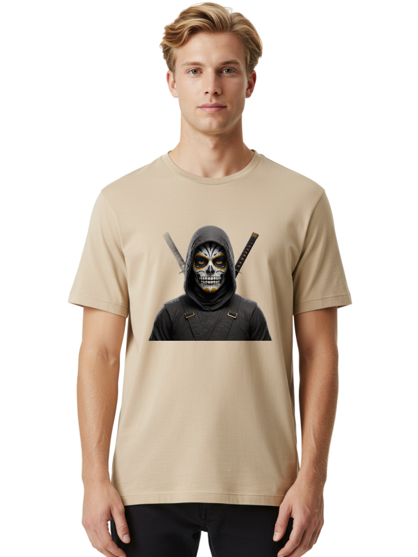 Skull-Ninja Men'S Graphic Tee, 100% Cotton, Comfortable Casual Summer Wear, Machine Washable, Vintage Camera, Old Camera, Antique Camera, Black Camera, Classic Photography, Photography Equipment, Nostalgic Device, Film Camera, Camera Art Bah123 28