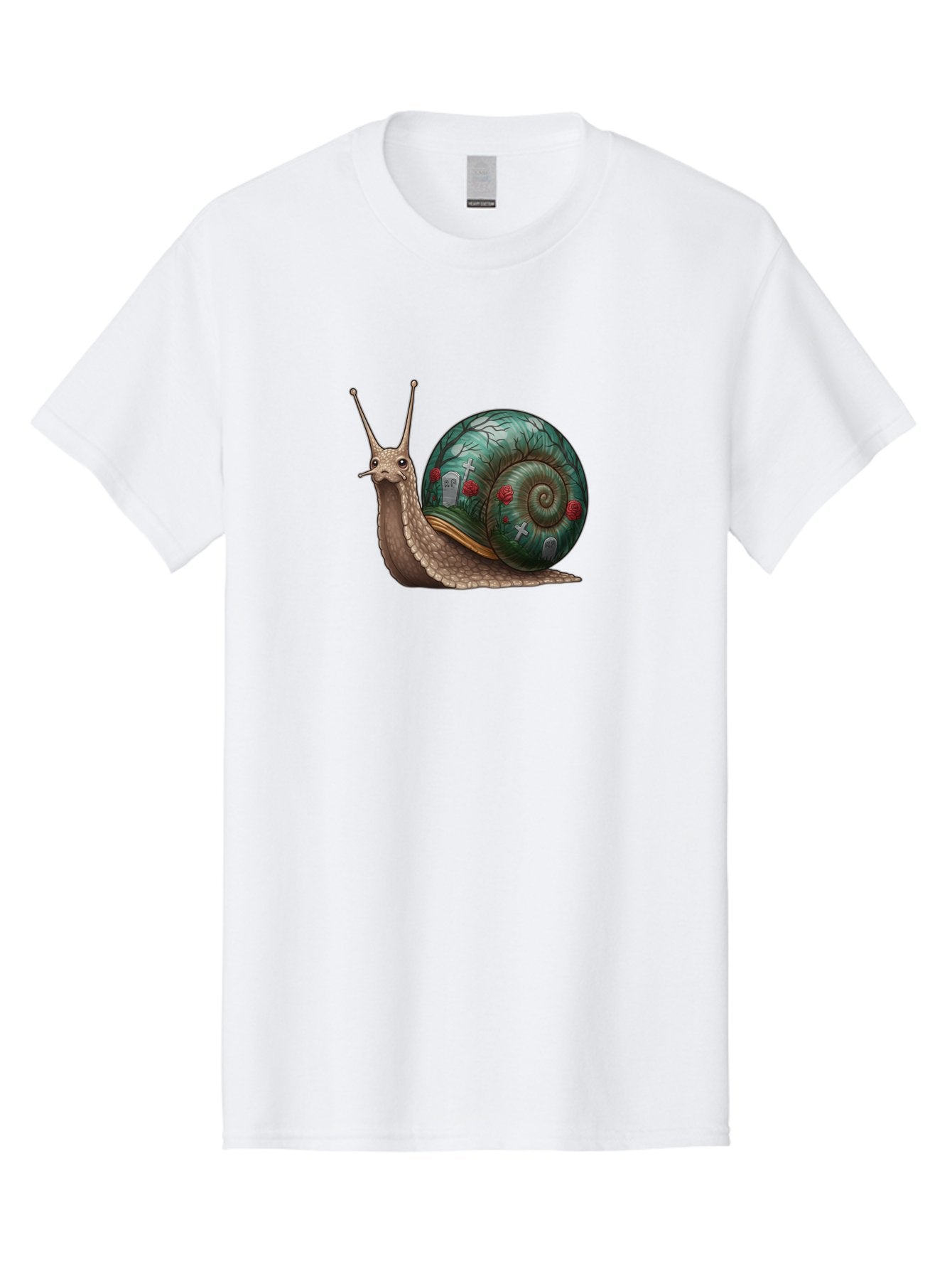 Snail-With-Cemetery-Shell Men'S Graphic Tee, 100% Cotton, Comfortable Casual Summer Wear, Machine Washable, Vintage Camera, Old Camera, Antique Camera, Black Camera, Classic Photography, Photography Equipment, Nostalgic Device, Film Camera, Bah134 10
