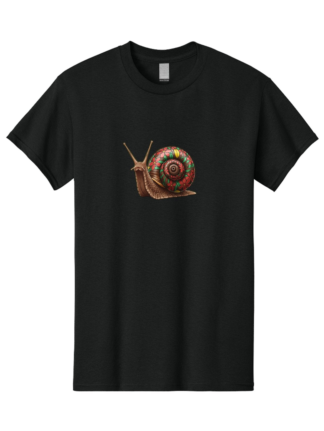 Snail-With-Colorful-Shell Men'S Graphic Tee, 100% Cotton, Comfortable Casual Summer Wear, Machine Washable, Vintage Camera, Old Camera, Antique Camera, Black Camera, Classic Photography, Photography Equipment, Nostalgic Device, Film Camera, Bah135 8
