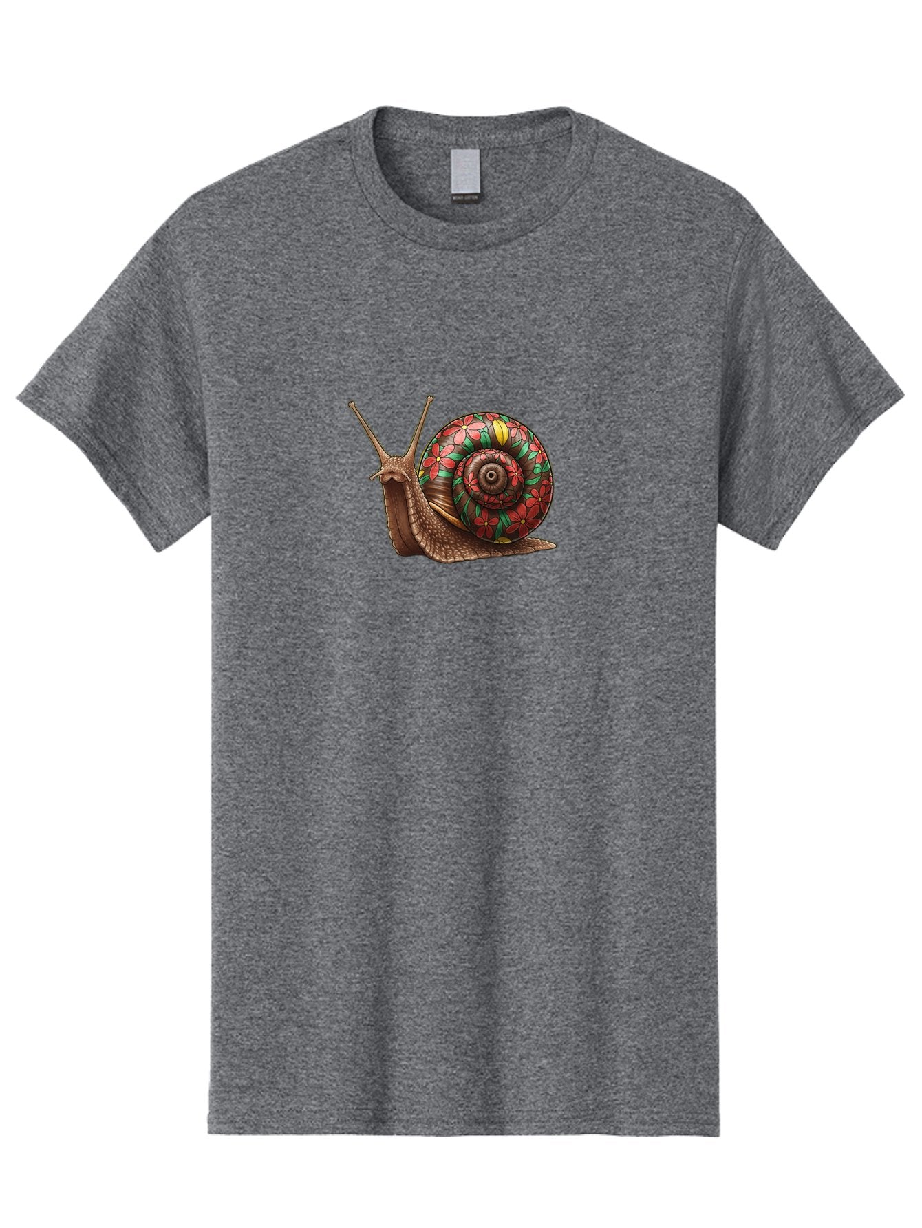 Snail-With-Colorful-Shell Men'S Graphic Tee, 100% Cotton, Comfortable Casual Summer Wear, Machine Washable, Vintage Camera, Old Camera, Antique Camera, Black Camera, Classic Photography, Photography Equipment, Nostalgic Device, Film Camera, Bah135 4