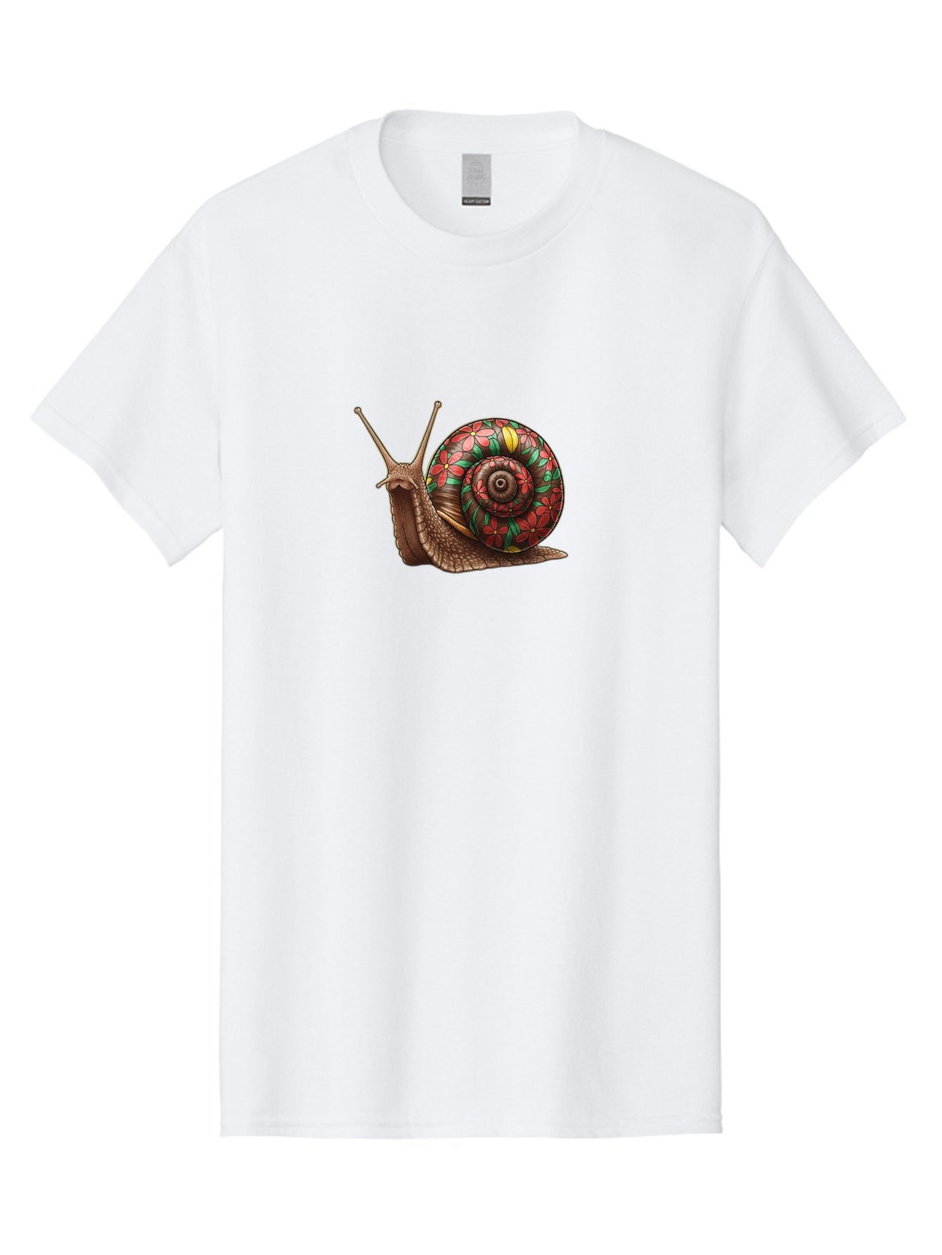 Snail-With-Colorful-Shell Men'S Graphic Tee, 100% Cotton, Comfortable Casual Summer Wear, Machine Washable, Vintage Camera, Old Camera, Antique Camera, Black Camera, Classic Photography, Photography Equipment, Nostalgic Device, Film Camera, Bah135