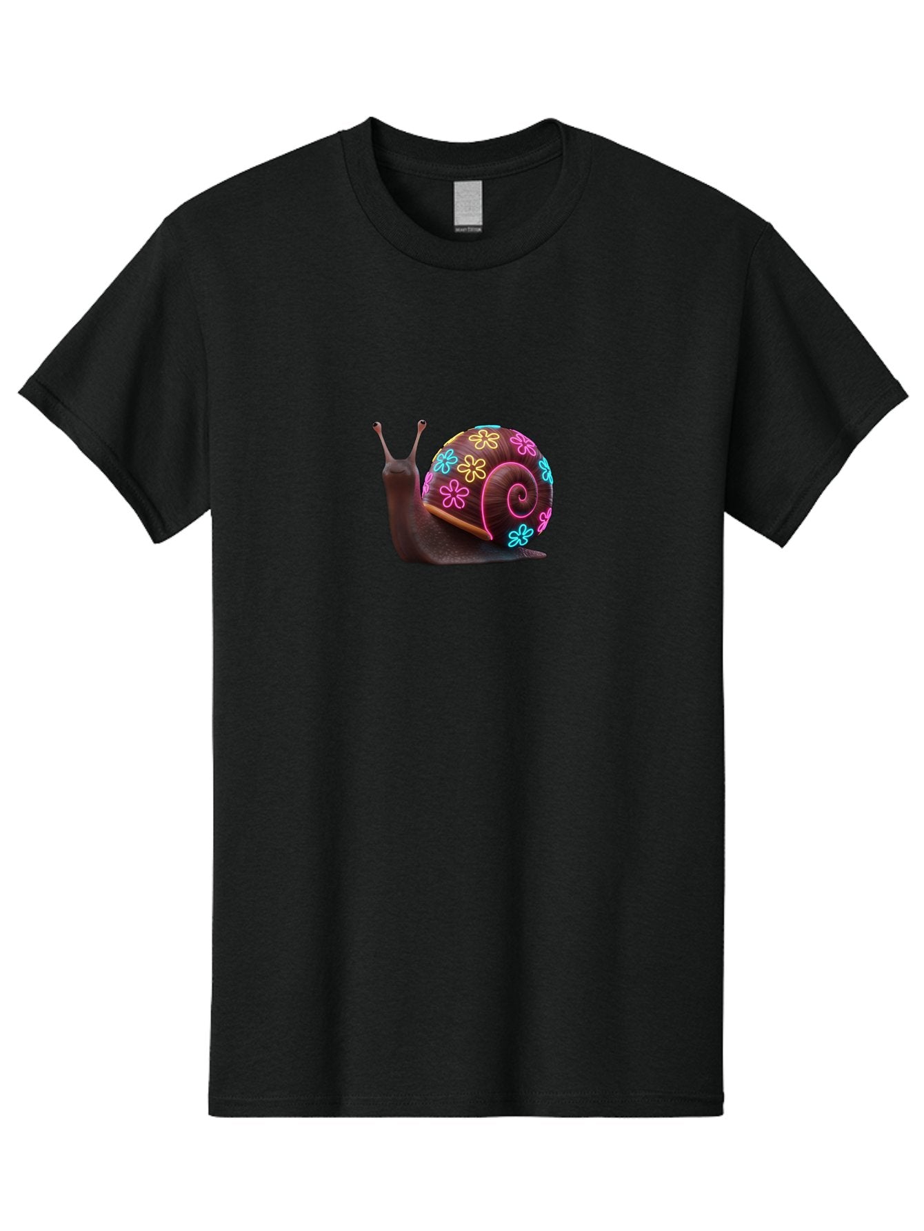 Snail-With-Floral-Shell Men'S Graphic Tee, 100% Cotton, Comfortable Casual Summer Wear, Machine Washable, Vintage Camera, Old Camera, Antique Camera, Black Camera, Classic Photography, Photography Equipment, Nostalgic Device, Film Camera, Bah138 15