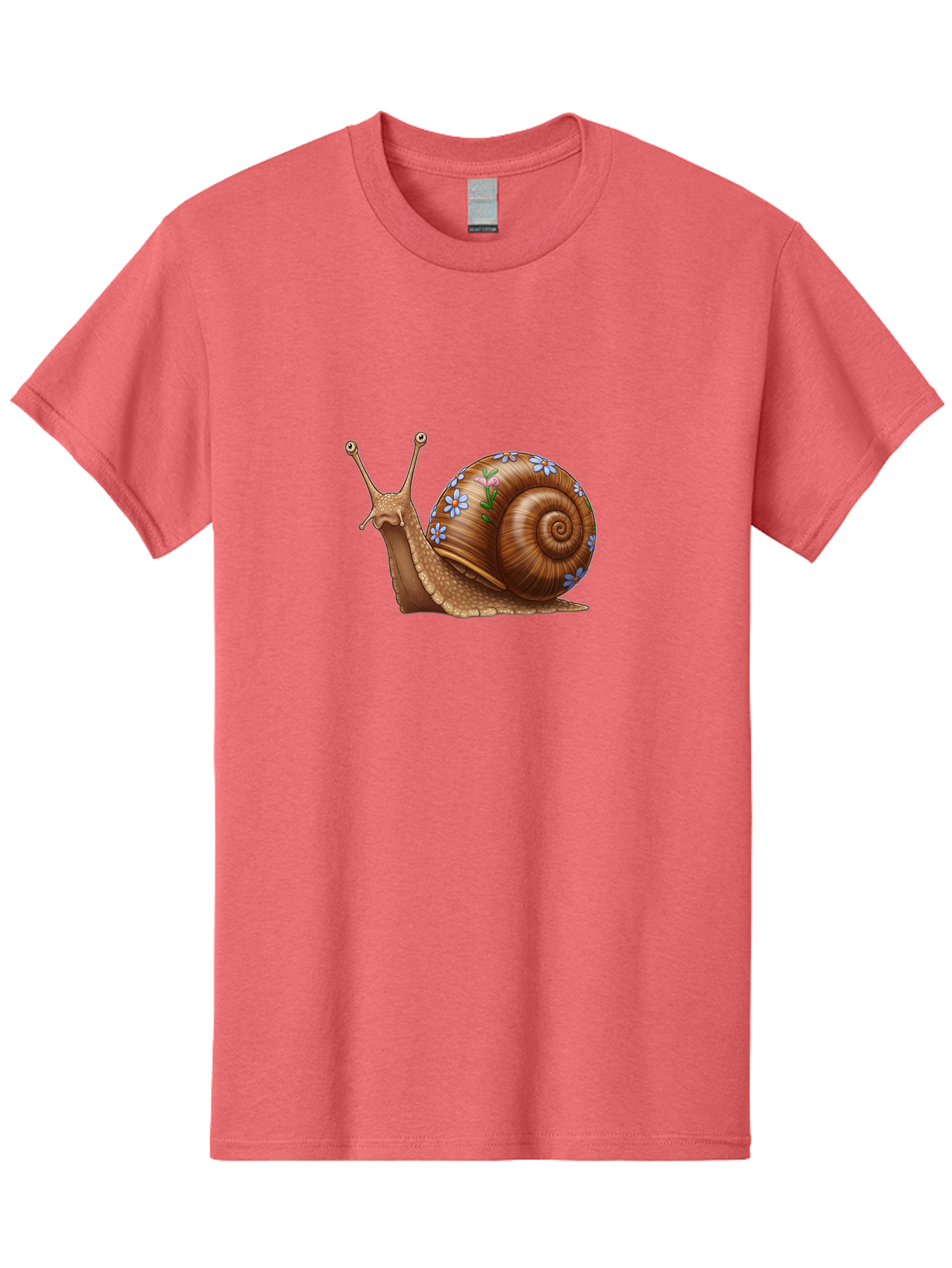 Snail-With-Flowers-3 Men'S Graphic Tee, 100% Cotton, Comfortable Casual Summer Wear, Machine Washable, Vintage Camera, Old Camera, Antique Camera, Black Camera, Classic Photography, Photography Equipment, Nostalgic Device, Film Camera, Bah141 11