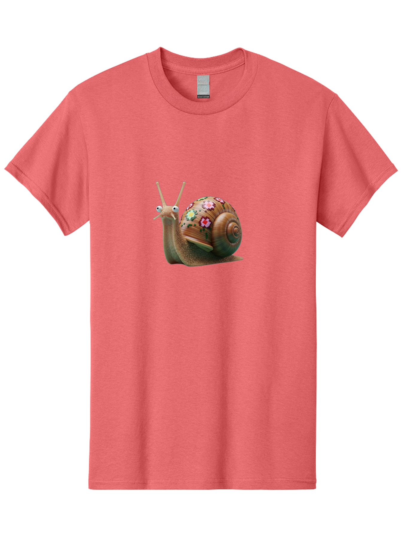 Snail-With-Flowers-7 Men'S Graphic Tee, 100% Cotton, Comfortable Casual Summer Wear, Machine Washable, Vintage Camera, Old Camera, Antique Camera, Black Camera, Classic Photography, Photography Equipment, Nostalgic Device, Film Camera, Bah145 13