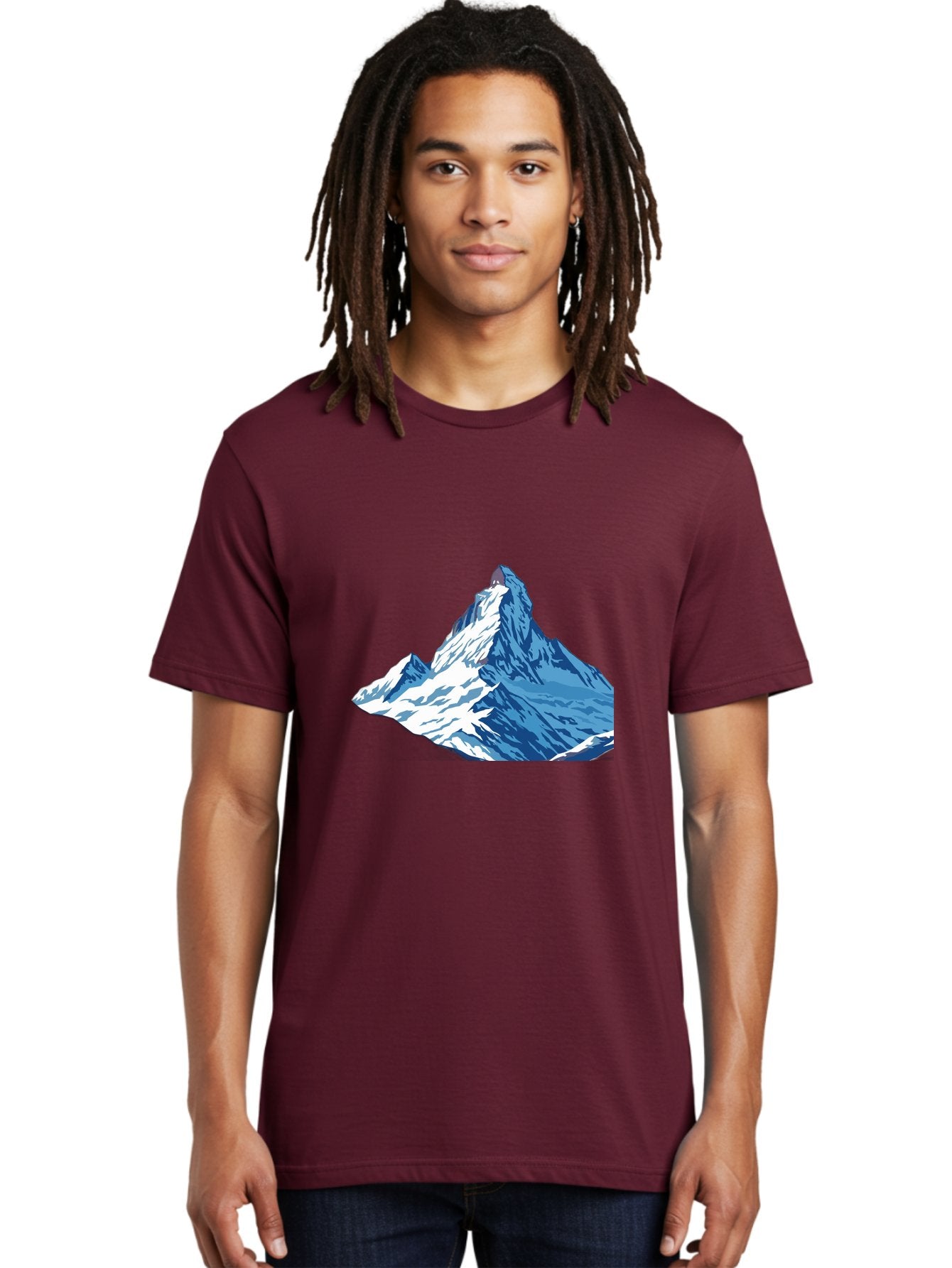 Snowy-Mountain-Peak-1 Men'S Graphic Tee, 100% Cotton, Comfortable Casual Summer Wear, Machine Washable, Vintage Camera, Old Camera, Antique Camera, Black Camera, Classic Photography, Photography Equipment, Nostalgic Device, Film Camera, Bah152 28