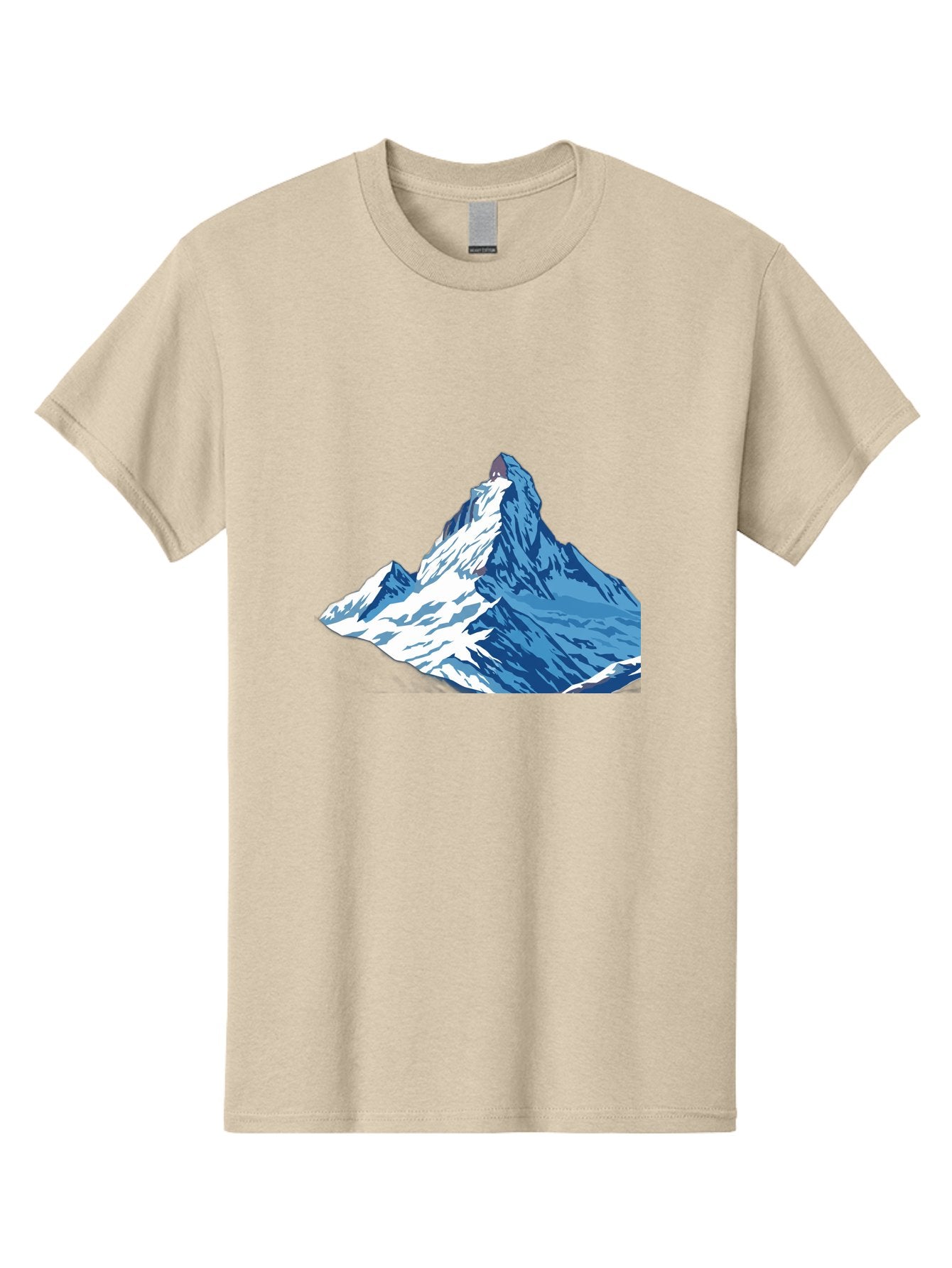 Snowy-Mountain-Peak-1 Men'S Graphic Tee, 100% Cotton, Comfortable Casual Summer Wear, Machine Washable, Vintage Camera, Old Camera, Antique Camera, Black Camera, Classic Photography, Photography Equipment, Nostalgic Device, Film Camera, Bah152 14
