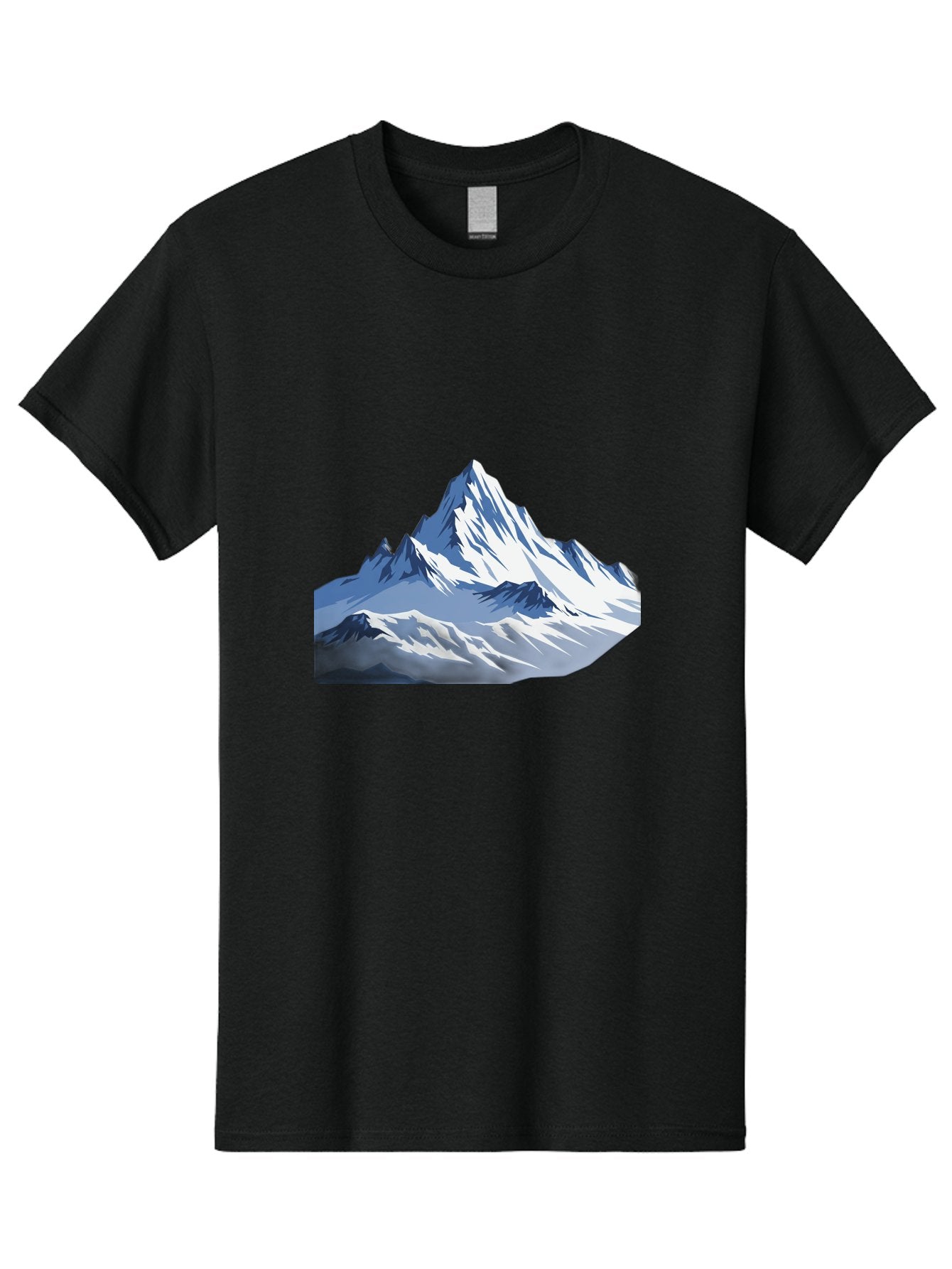 Snowy-Mountain-Peaks Men'S Graphic Tee, 100% Cotton, Comfortable Casual Summer Wear, Machine Washable, Vintage Camera, Old Camera, Antique Camera, Black Camera, Classic Photography, Photography Equipment, Nostalgic Device, Film Camera, Bah155 8