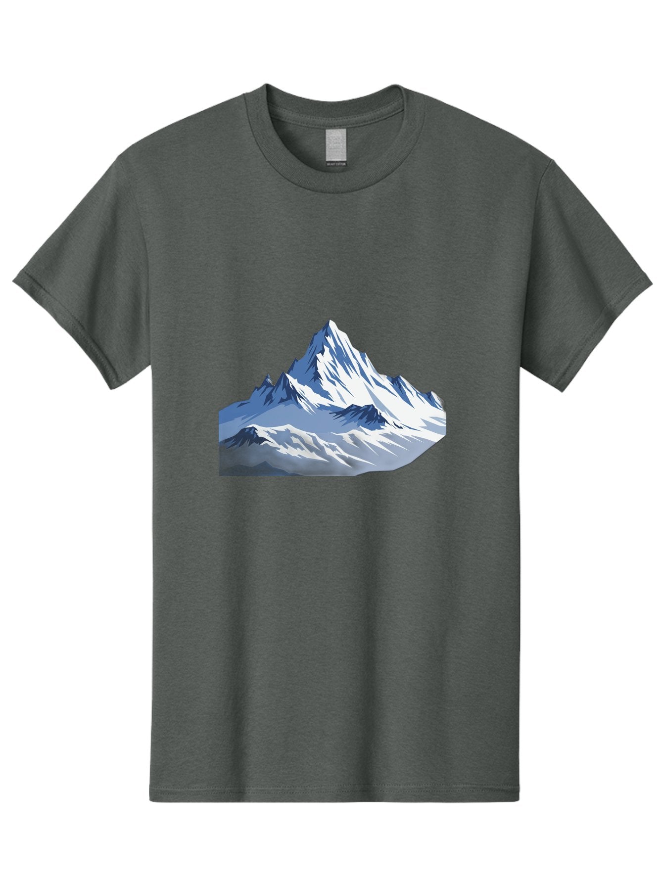 Snowy-Mountain-Peaks Men'S Graphic Tee, 100% Cotton, Comfortable Casual Summer Wear, Machine Washable, Vintage Camera, Old Camera, Antique Camera, Black Camera, Classic Photography, Photography Equipment, Nostalgic Device, Film Camera, Bah155 3
