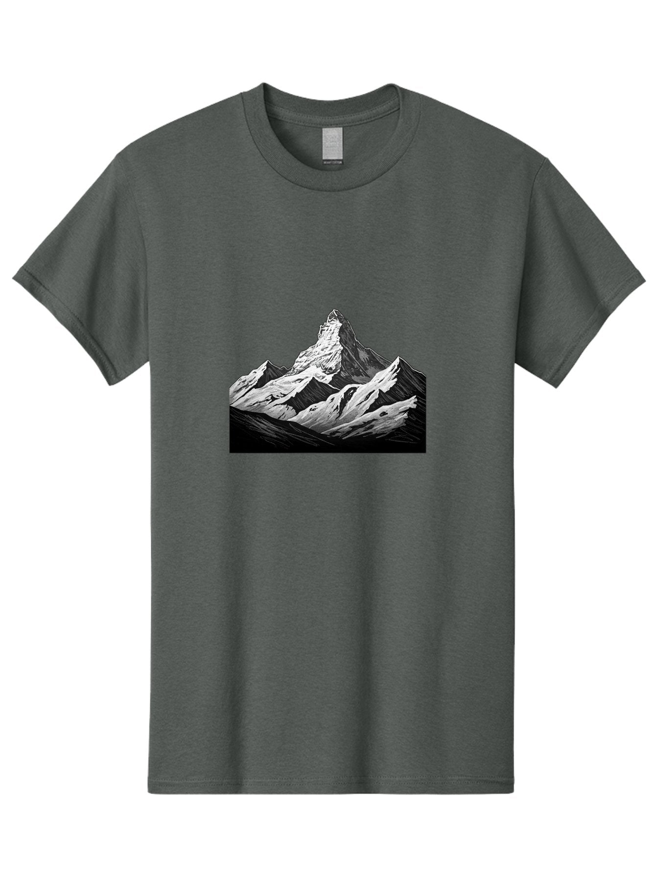 Snowy-Mountain Men'S Graphic Tee, 100% Cotton, Comfortable Casual Summer Wear, Machine Washable, Vintage Camera, Old Camera, Antique Camera, Black Camera, Classic Photography, Photography Equipment, Nostalgic Device, Film Camera, Camera Art Bah157
