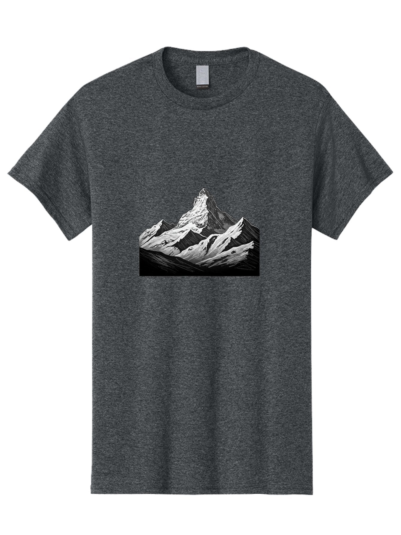 Snowy-Mountain Men'S Graphic Tee, 100% Cotton, Comfortable Casual Summer Wear, Machine Washable, Vintage Camera, Old Camera, Antique Camera, Black Camera, Classic Photography, Photography Equipment, Nostalgic Device, Film Camera, Camera Art Bah157 8