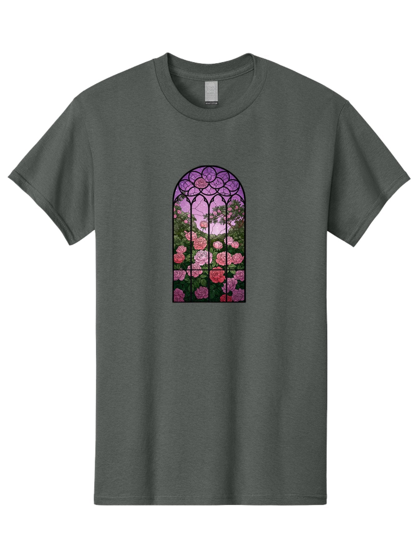 Stained-Glass-Window Men'S Graphic Tee, 100% Cotton, Comfortable Casual Summer Wear, Machine Washable, Vintage Camera, Old Camera, Antique Camera, Black Camera, Classic Photography, Photography Equipment, Nostalgic Device, Film Camera, Bah175 9
