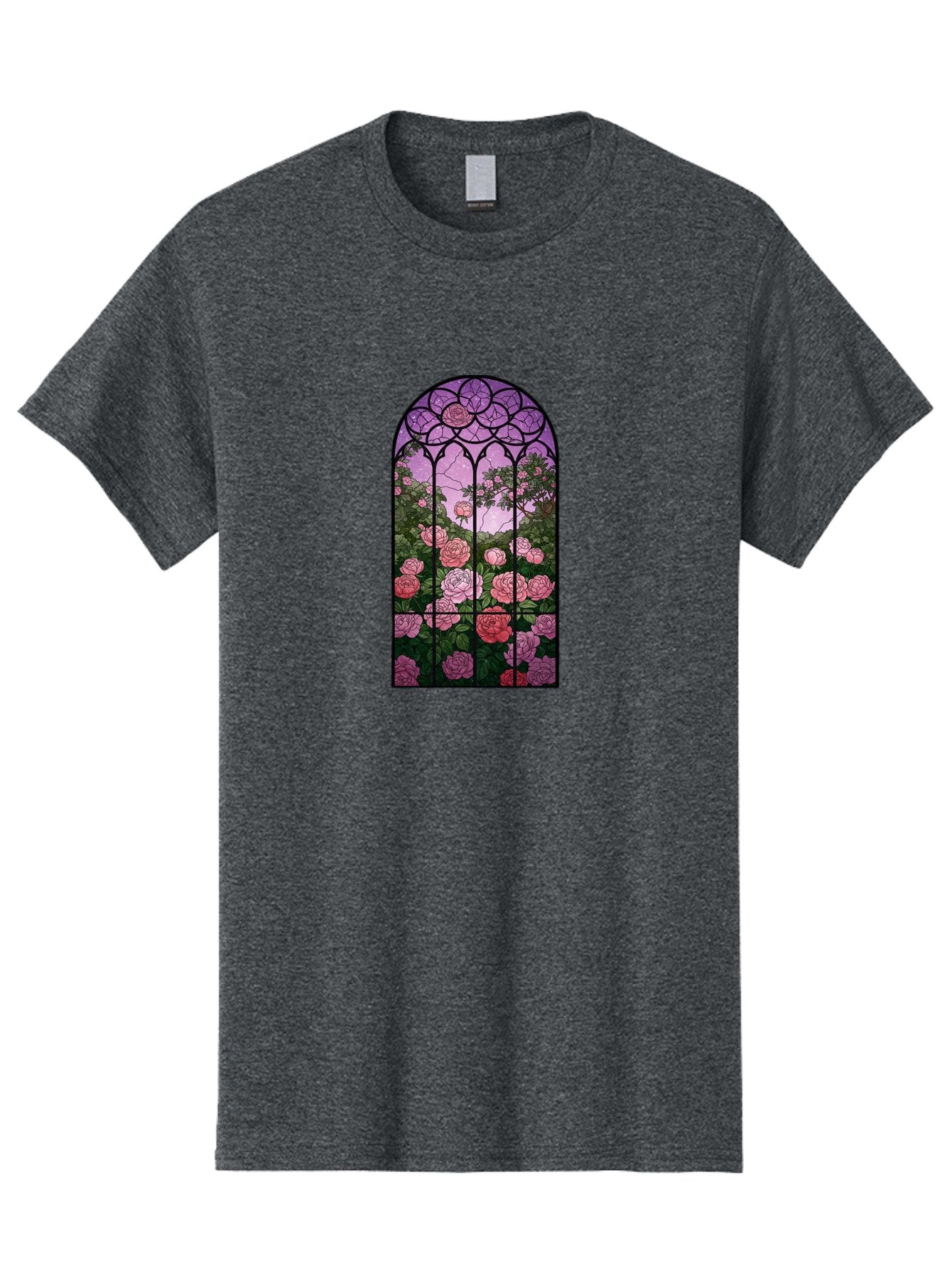 Stained-Glass-Window Men'S Graphic Tee, 100% Cotton, Comfortable Casual Summer Wear, Machine Washable, Vintage Camera, Old Camera, Antique Camera, Black Camera, Classic Photography, Photography Equipment, Nostalgic Device, Film Camera, Bah175 3