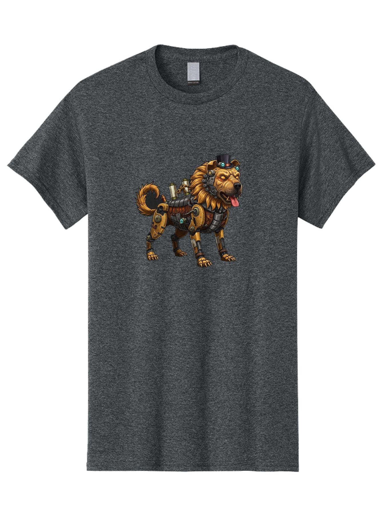 Steampunk-Dog Men'S Graphic Tee, 100% Cotton, Comfortable Casual Summer Wear, Machine Washable, Vintage Camera, Old Camera, Antique Camera, Black Camera, Classic Photography, Photography Equipment, Nostalgic Device, Film Camera, Camera Art Bah181 15