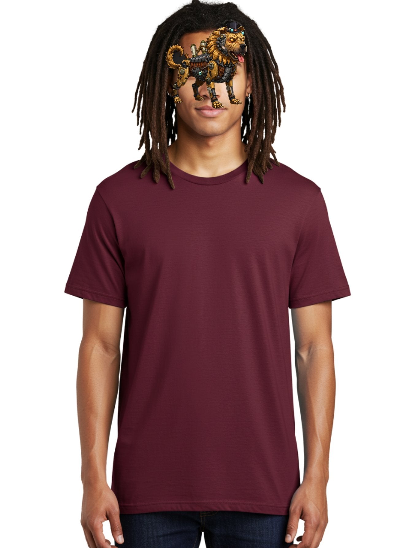 Steampunk-Dog Men'S Graphic Tee, 100% Cotton, Comfortable Casual Summer Wear, Machine Washable, Vintage Camera, Old Camera, Antique Camera, Black Camera, Classic Photography, Photography Equipment, Nostalgic Device, Film Camera, Camera Art Bah181 22