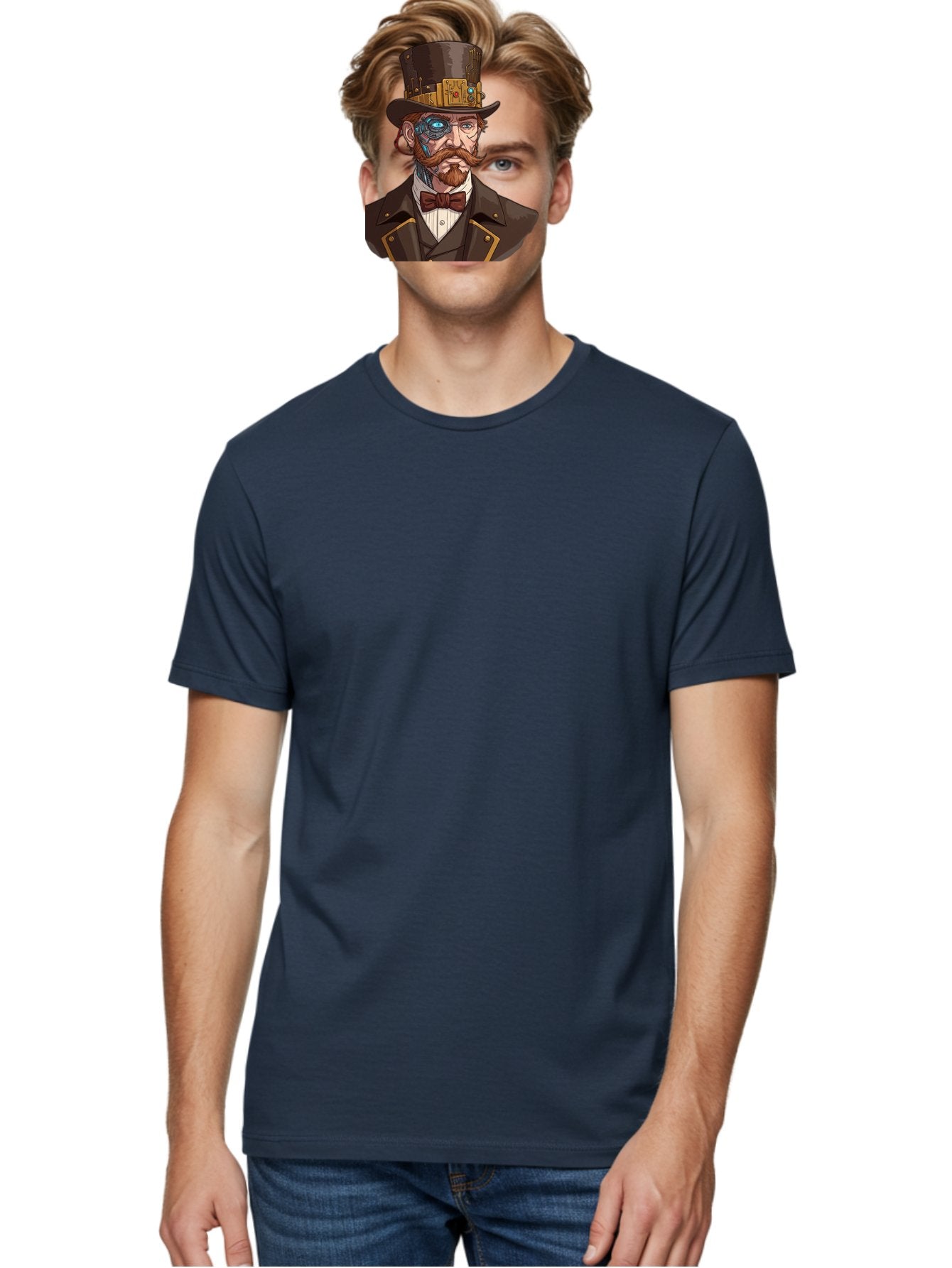 Steampunk-Gentleman Men'S Graphic Tee, 100% Cotton, Comfortable Casual Summer Wear, Machine Washable, Vintage Camera, Old Camera, Antique Camera, Black Camera, Classic Photography, Photography Equipment, Nostalgic Device, Film Camera, Bah183 28