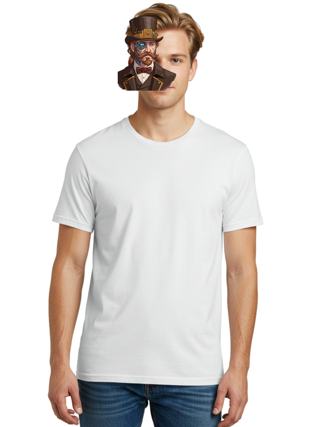 Steampunk-Gentleman Men'S Graphic Tee, 100% Cotton, Comfortable Casual Summer Wear, Machine Washable, Vintage Camera, Old Camera, Antique Camera, Black Camera, Classic Photography, Photography Equipment, Nostalgic Device, Film Camera, Bah183 26