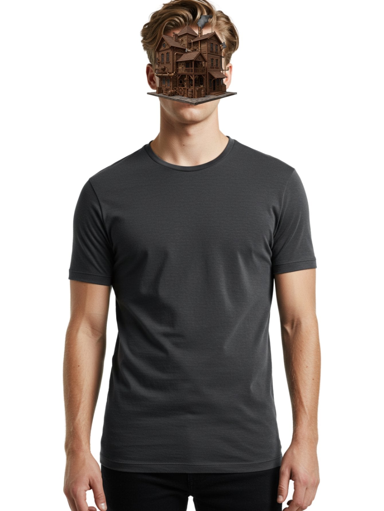 Steampunk-House Men'S Graphic Tee, 100% Cotton, Comfortable Casual Summer Wear, Machine Washable, Vintage Camera, Old Camera, Antique Camera, Black Camera, Classic Photography, Photography Equipment, Nostalgic Device, Film Camera, Camera Art Bah184 28