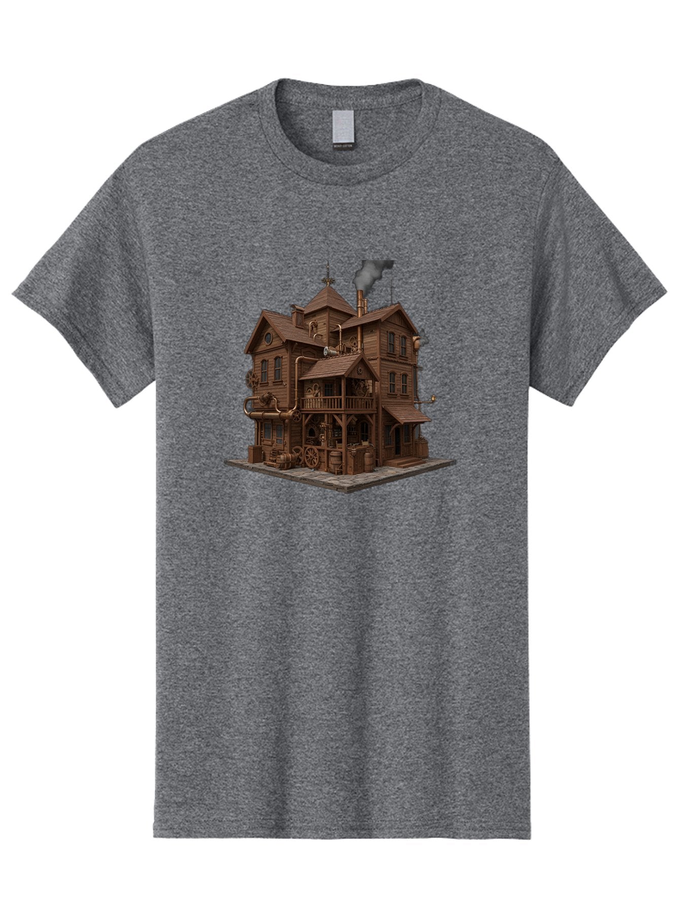 Steampunk-House Men'S Graphic Tee, 100% Cotton, Comfortable Casual Summer Wear, Machine Washable, Vintage Camera, Old Camera, Antique Camera, Black Camera, Classic Photography, Photography Equipment, Nostalgic Device, Film Camera, Camera Art Bah184 10