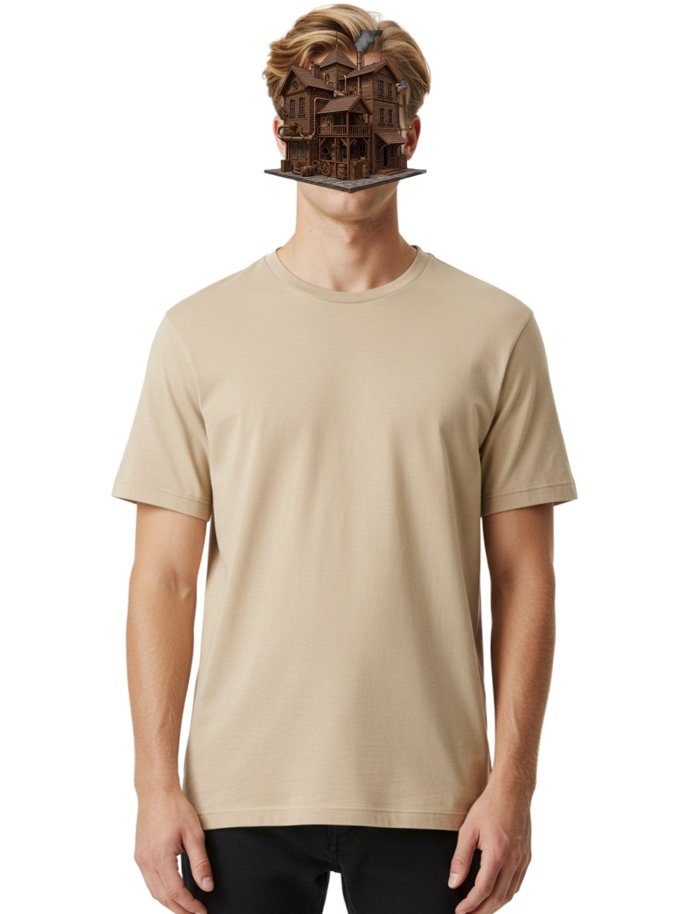 Steampunk-House Men'S Graphic Tee, 100% Cotton, Comfortable Casual Summer Wear, Machine Washable, Vintage Camera, Old Camera, Antique Camera, Black Camera, Classic Photography, Photography Equipment, Nostalgic Device, Film Camera, Camera Art Bah184 22