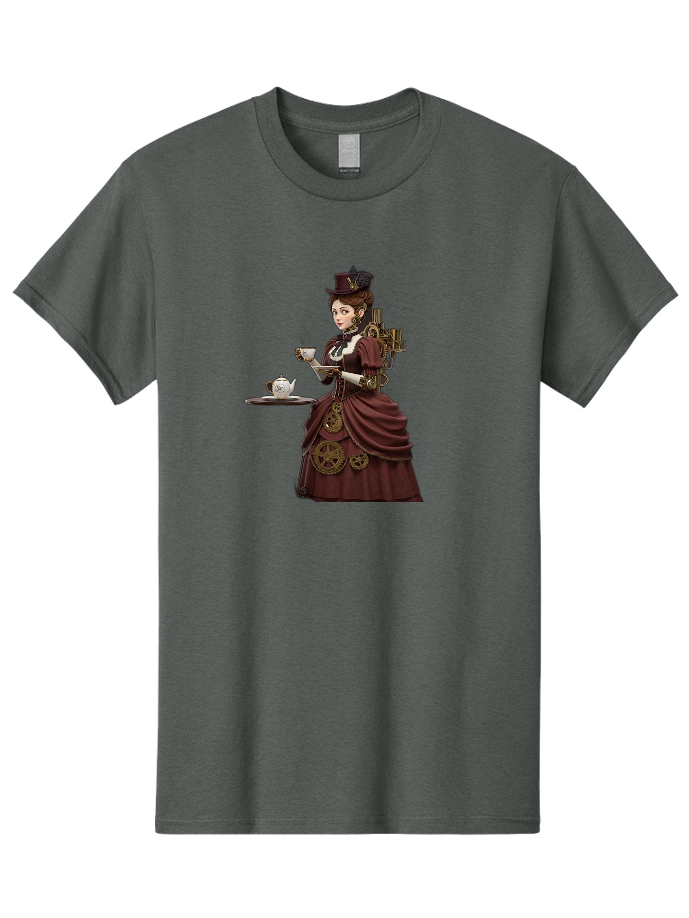Steampunk-Lady Men'S Graphic Tee, 100% Cotton, Comfortable Casual Summer Wear, Machine Washable, Vintage Camera, Old Camera, Antique Camera, Black Camera, Classic Photography, Photography Equipment, Nostalgic Device, Film Camera, Camera Art Bah185 6