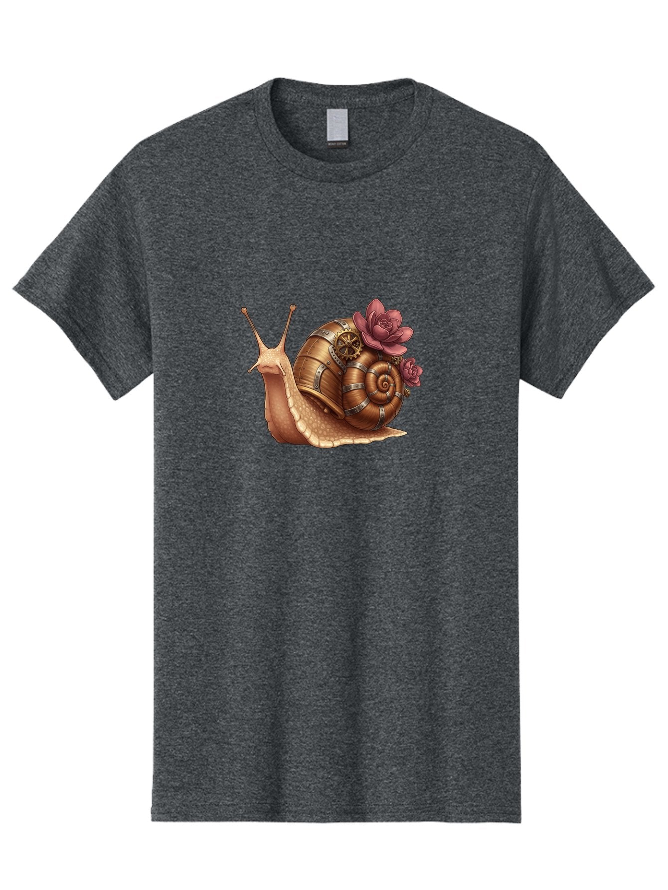 Steampunk-Snail Men'S Graphic Tee, 100% Cotton, Comfortable Casual Summer Wear, Machine Washable, Vintage Camera, Old Camera, Antique Camera, Black Camera, Classic Photography, Photography Equipment, Nostalgic Device, Film Camera, Camera Art Bah188 14