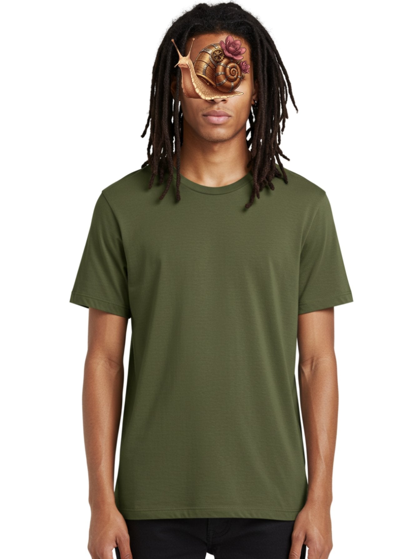 Steampunk-Snail Men'S Graphic Tee, 100% Cotton, Comfortable Casual Summer Wear, Machine Washable, Vintage Camera, Old Camera, Antique Camera, Black Camera, Classic Photography, Photography Equipment, Nostalgic Device, Film Camera, Camera Art Bah188 26