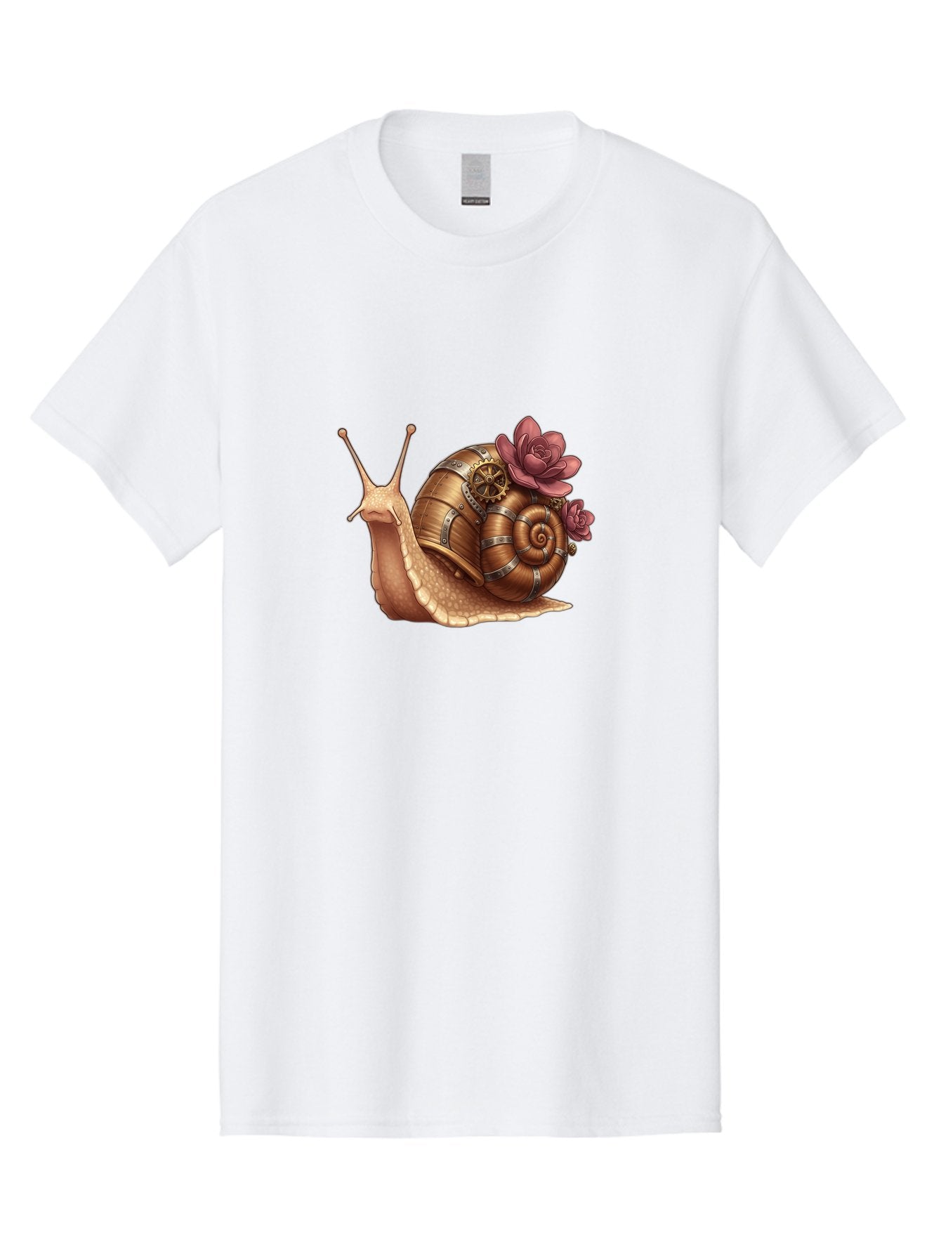 Steampunk-Snail Men'S Graphic Tee, 100% Cotton, Comfortable Casual Summer Wear, Machine Washable, Vintage Camera, Old Camera, Antique Camera, Black Camera, Classic Photography, Photography Equipment, Nostalgic Device, Film Camera, Camera Art Bah188 13