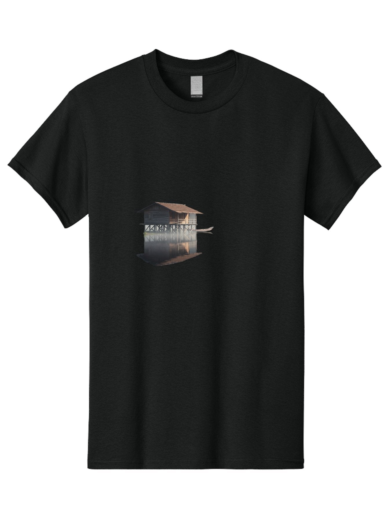 Stilt-House-1 Men'S Graphic Tee, 100% Cotton, Comfortable Casual Summer Wear, Machine Washable, Vintage Camera, Old Camera, Antique Camera, Black Camera, Classic Photography, Photography Equipment, Nostalgic Device, Film Camera, Camera Art Bah189 14