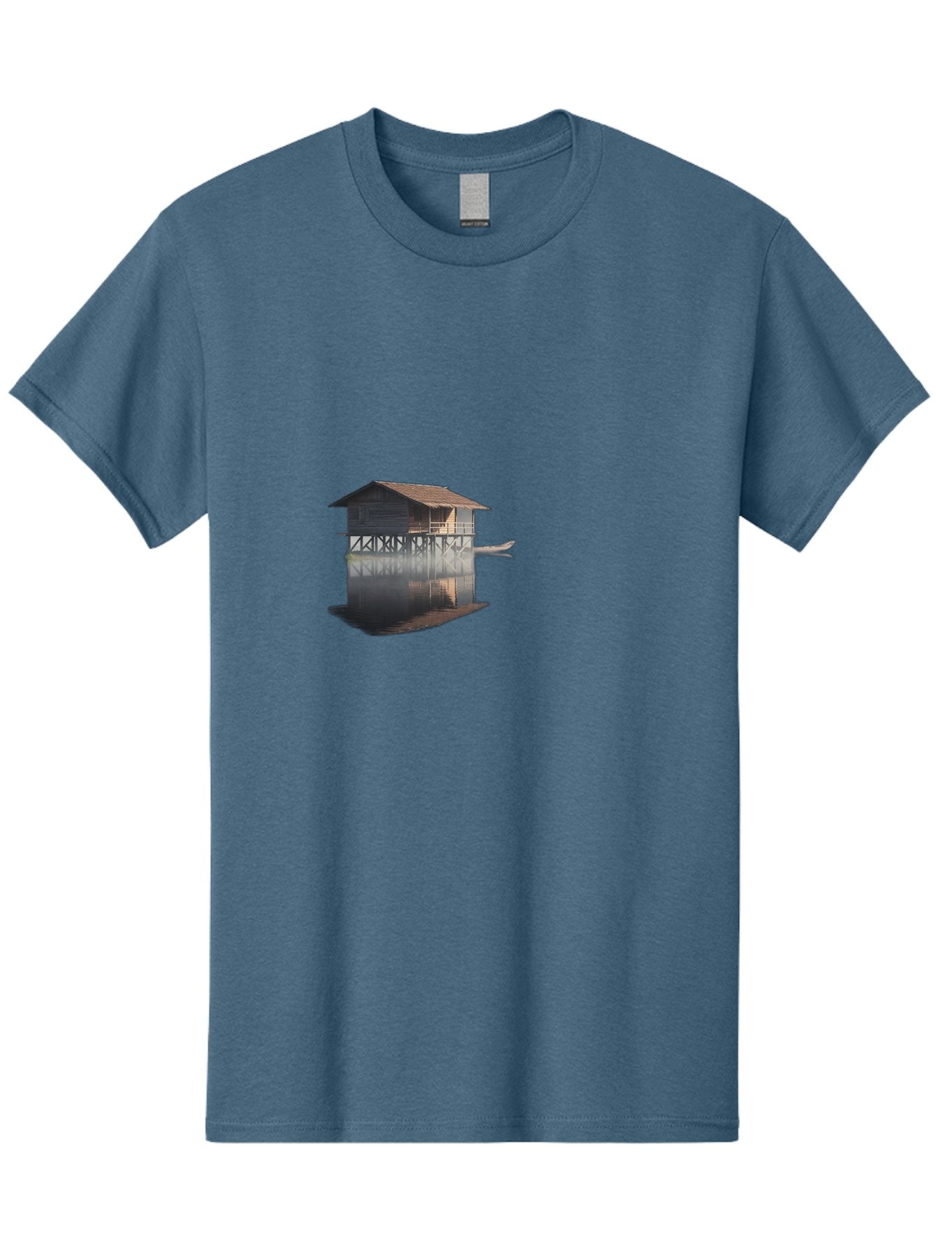 Stilt-House-1 Men'S Graphic Tee, 100% Cotton, Comfortable Casual Summer Wear, Machine Washable, Vintage Camera, Old Camera, Antique Camera, Black Camera, Classic Photography, Photography Equipment, Nostalgic Device, Film Camera, Camera Art Bah189 15