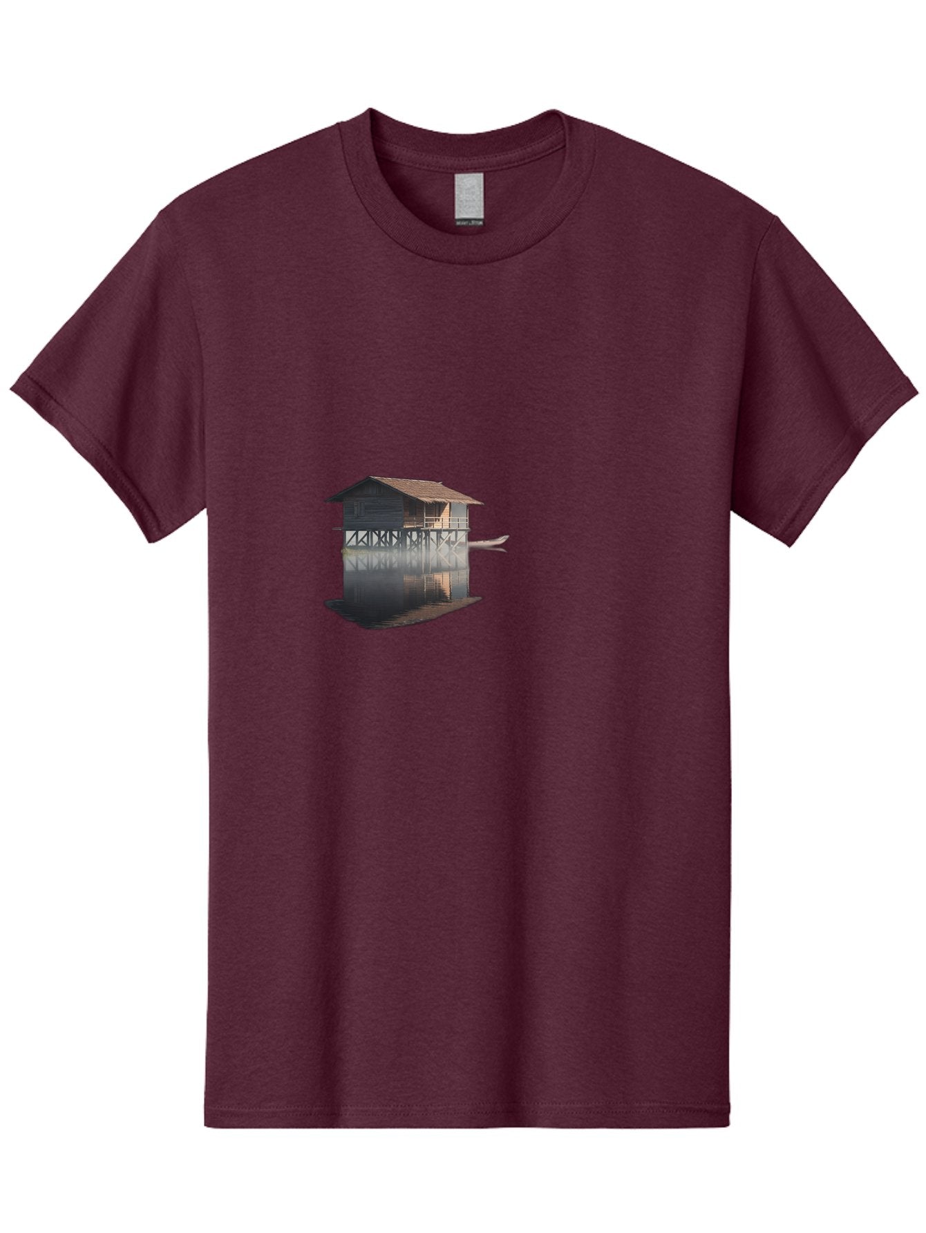 Stilt-House-1 Men'S Graphic Tee, 100% Cotton, Comfortable Casual Summer Wear, Machine Washable, Vintage Camera, Old Camera, Antique Camera, Black Camera, Classic Photography, Photography Equipment, Nostalgic Device, Film Camera, Camera Art Bah189 11