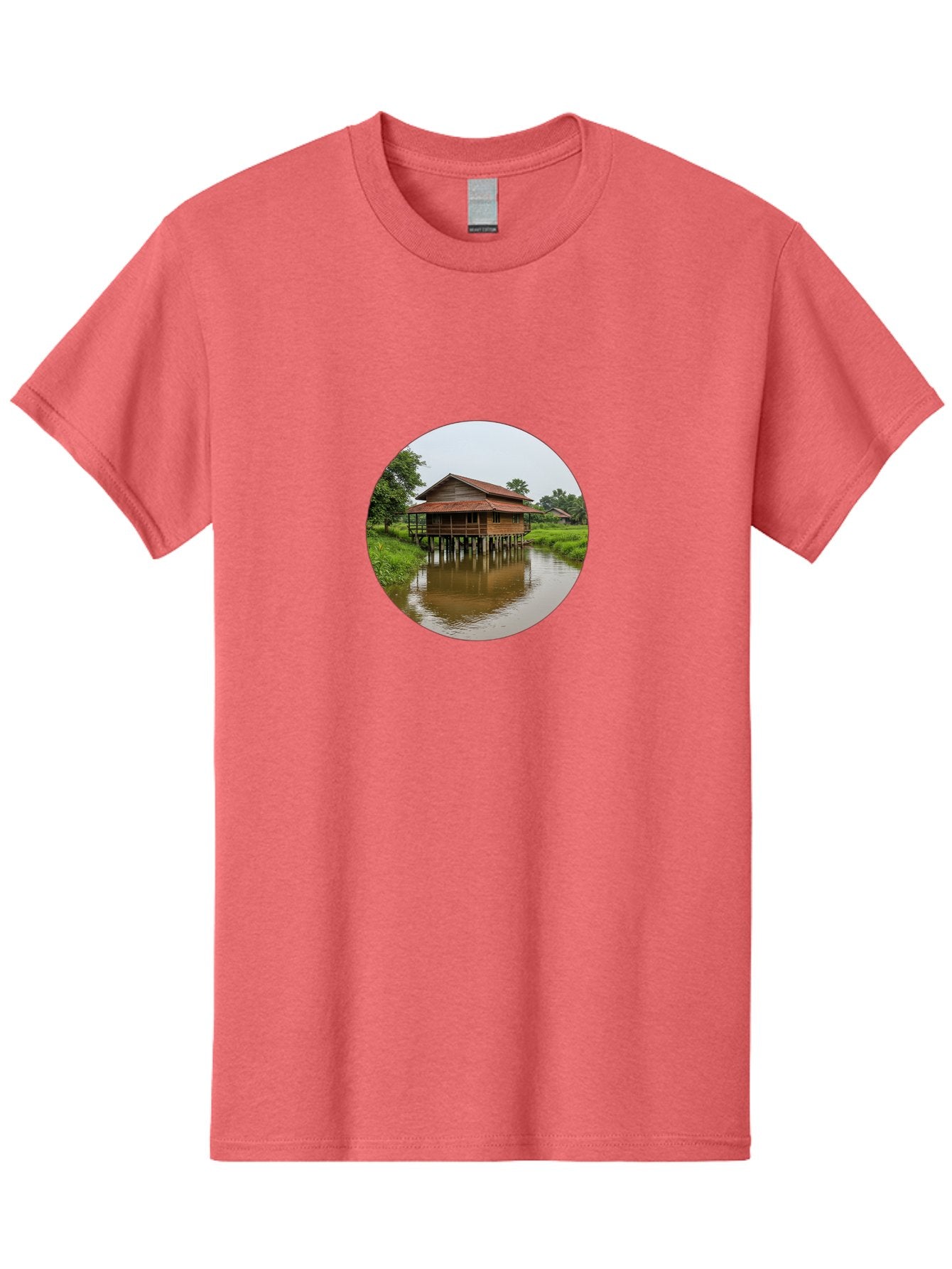 Stilt-House-2 Men'S Graphic Tee, 100% Cotton, Comfortable Casual Summer Wear, Machine Washable, Vintage Camera, Old Camera, Antique Camera, Black Camera, Classic Photography, Photography Equipment, Nostalgic Device, Film Camera, Camera Art Bah190 10