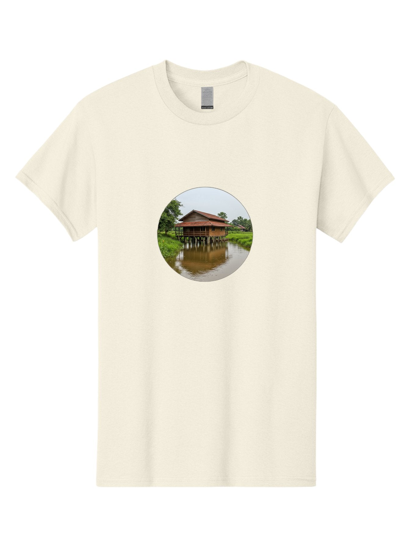 Stilt-House-2 Men'S Graphic Tee, 100% Cotton, Comfortable Casual Summer Wear, Machine Washable, Vintage Camera, Old Camera, Antique Camera, Black Camera, Classic Photography, Photography Equipment, Nostalgic Device, Film Camera, Camera Art Bah190 11