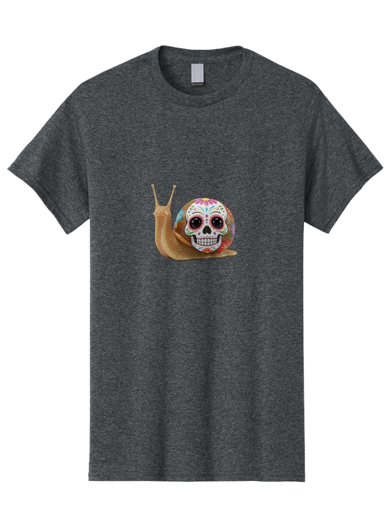 Sugar-Skull-Snail Men'S Graphic Tee, 100% Cotton, Comfortable Casual Summer Wear, Machine Washable, Vintage Camera, Old Camera, Antique Camera, Black Camera, Classic Photography, Photography Equipment, Nostalgic Device, Film Camera, Camera Art Bah199 3