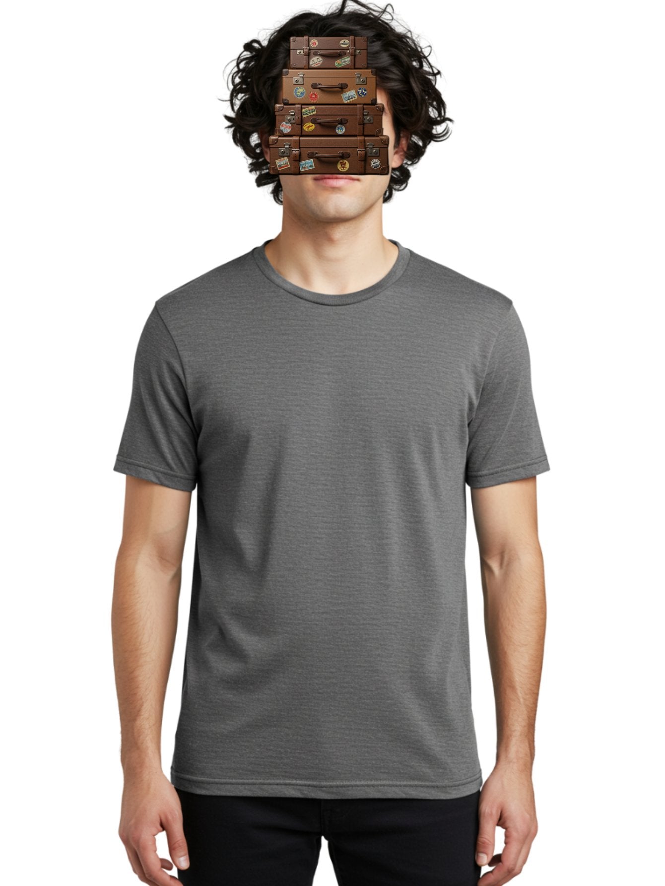 Suitcases Men'S Graphic Tee, 100% Cotton, Comfortable Casual Summer Wear, Machine Washable, Vintage Camera, Old Camera, Antique Camera, Black Camera, Classic Photography, Photography Equipment, Nostalgic Device, Film Camera, Camera Art Bah200 20