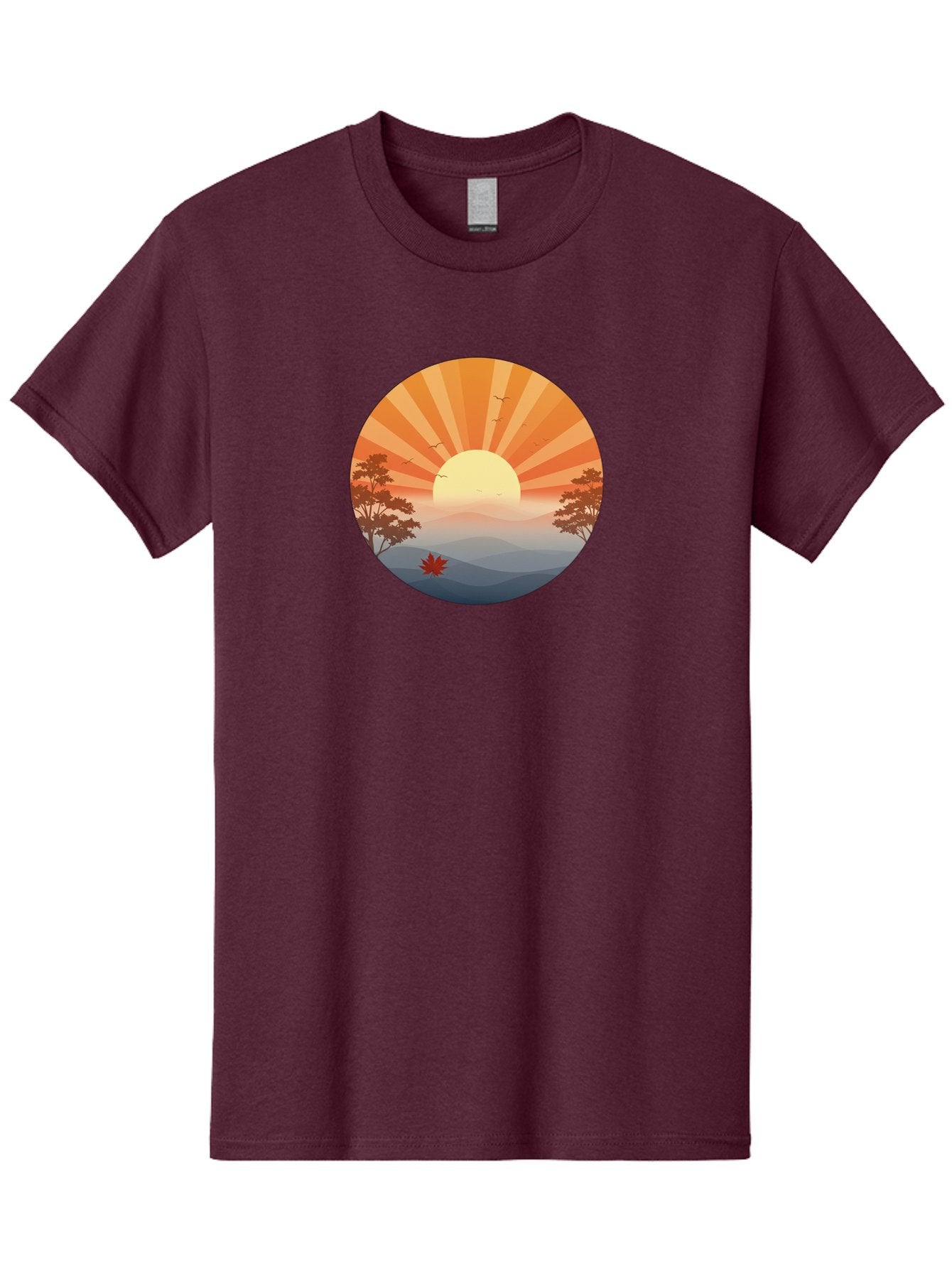 Sunset-Landscape Men'S Graphic Tee, 100% Cotton, Comfortable Casual Summer Wear, Machine Washable, Vintage Camera, Old Camera, Antique Camera, Black Camera, Classic Photography, Photography Equipment, Nostalgic Device, Film Camera, Camera Art Bah208 10